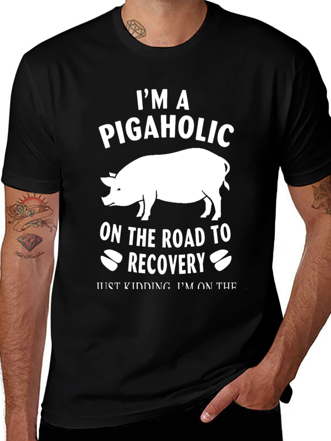 Variant 27 of I'm A Pigaholic T-Shirt