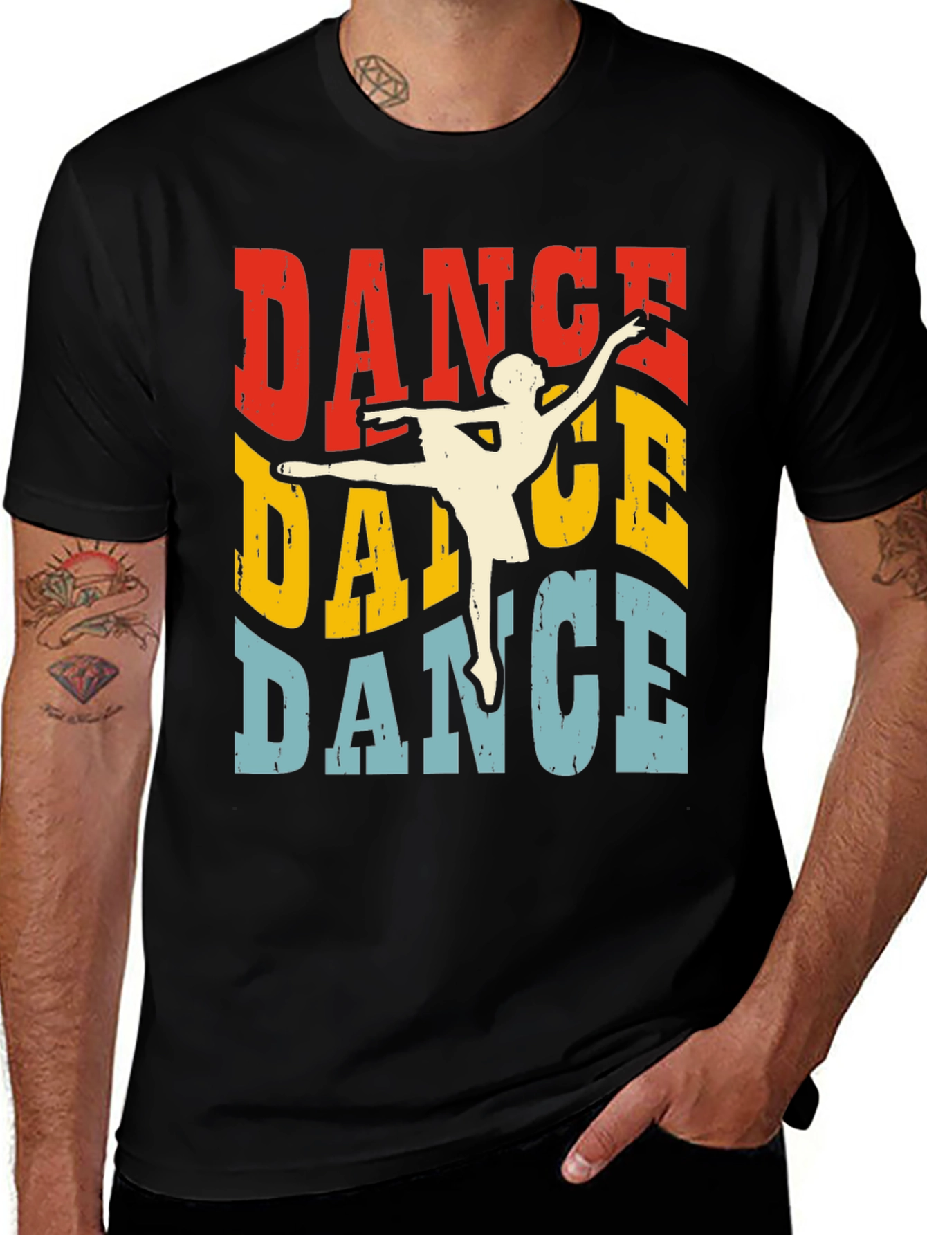 Variant 26 of Dance Retro Graphic Tee