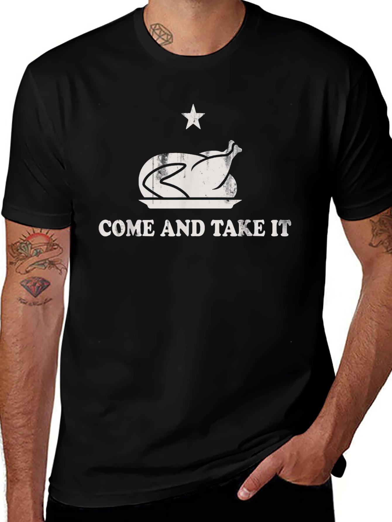 Variant 21 of Come and Take It Turkey T-Shirt