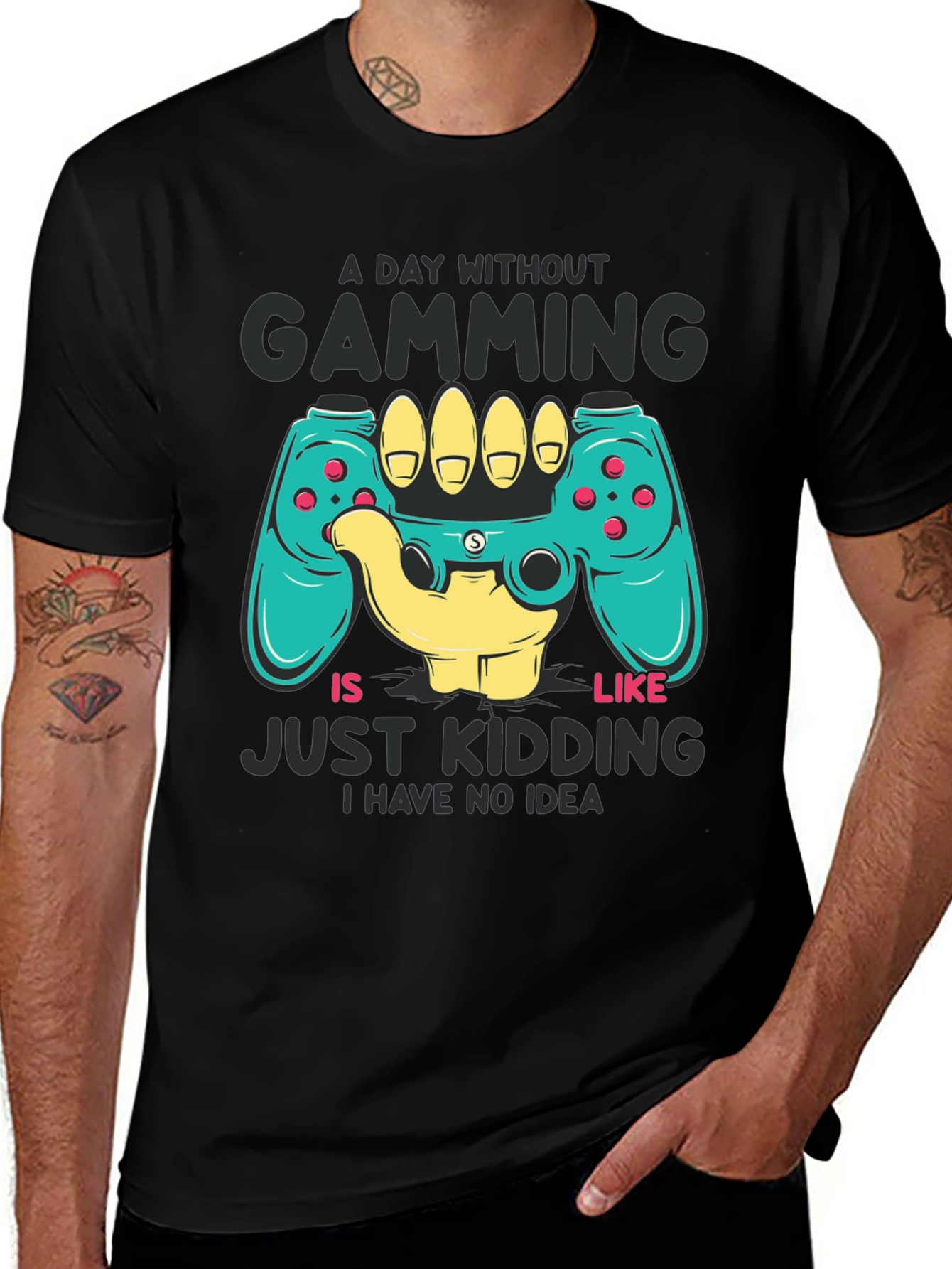 Variant 27 of A Day Without Gaming T-Shirt