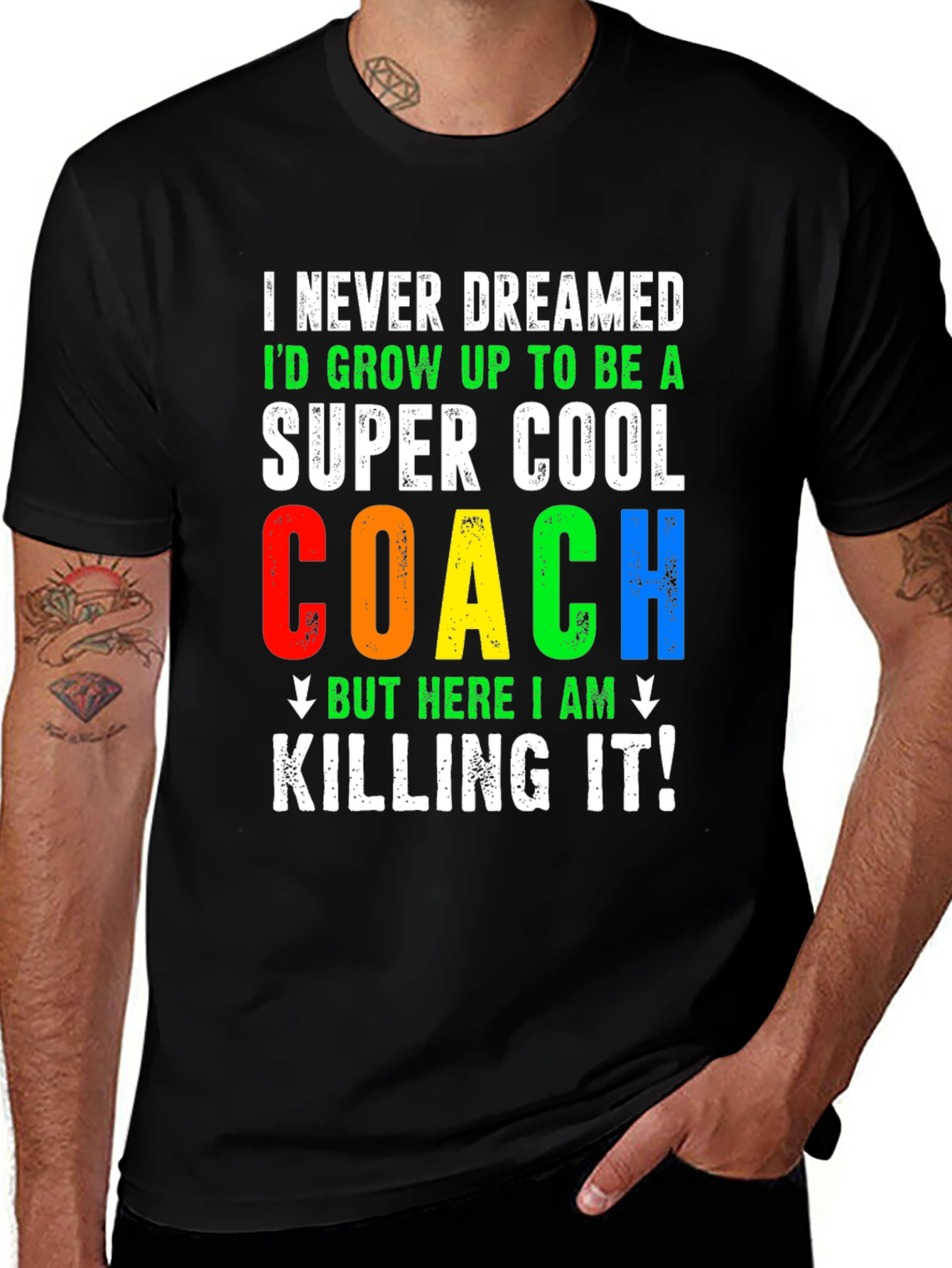 Variant 18 of Super Cool Coach T-Shirt
