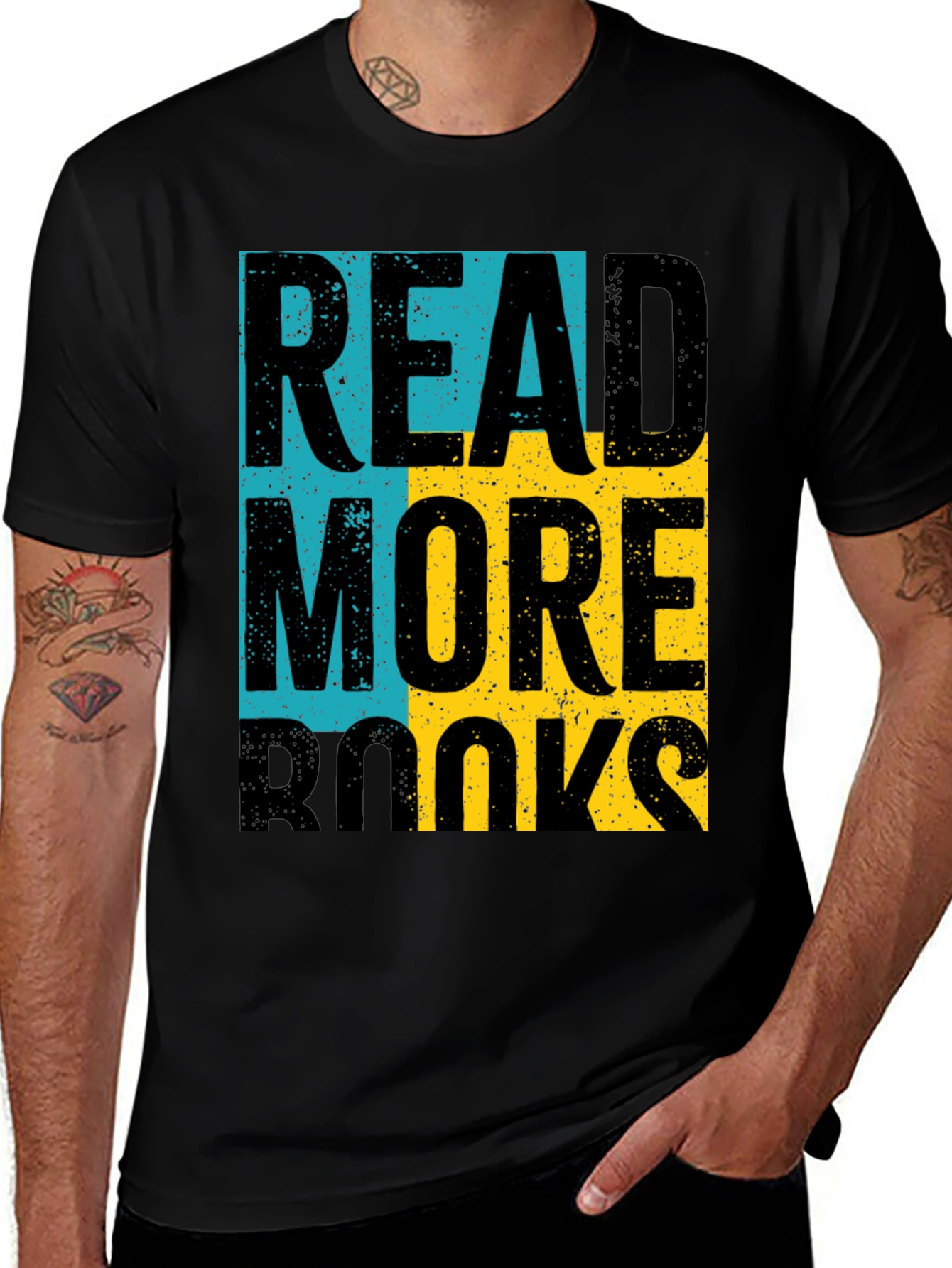 Variant 22 of Read More Books Graphic Tee