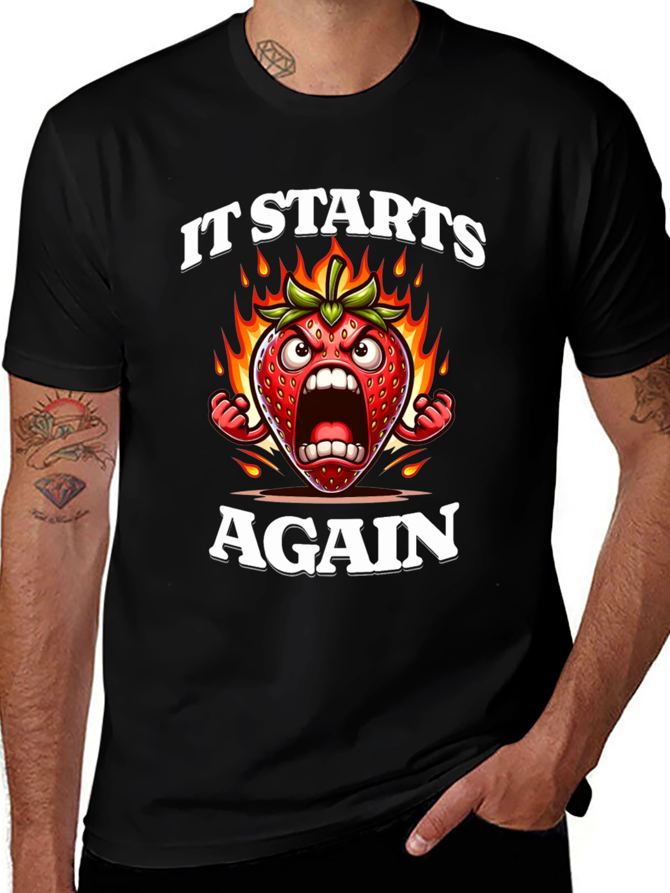 Variant 11 of It Starts Again T-Shirt