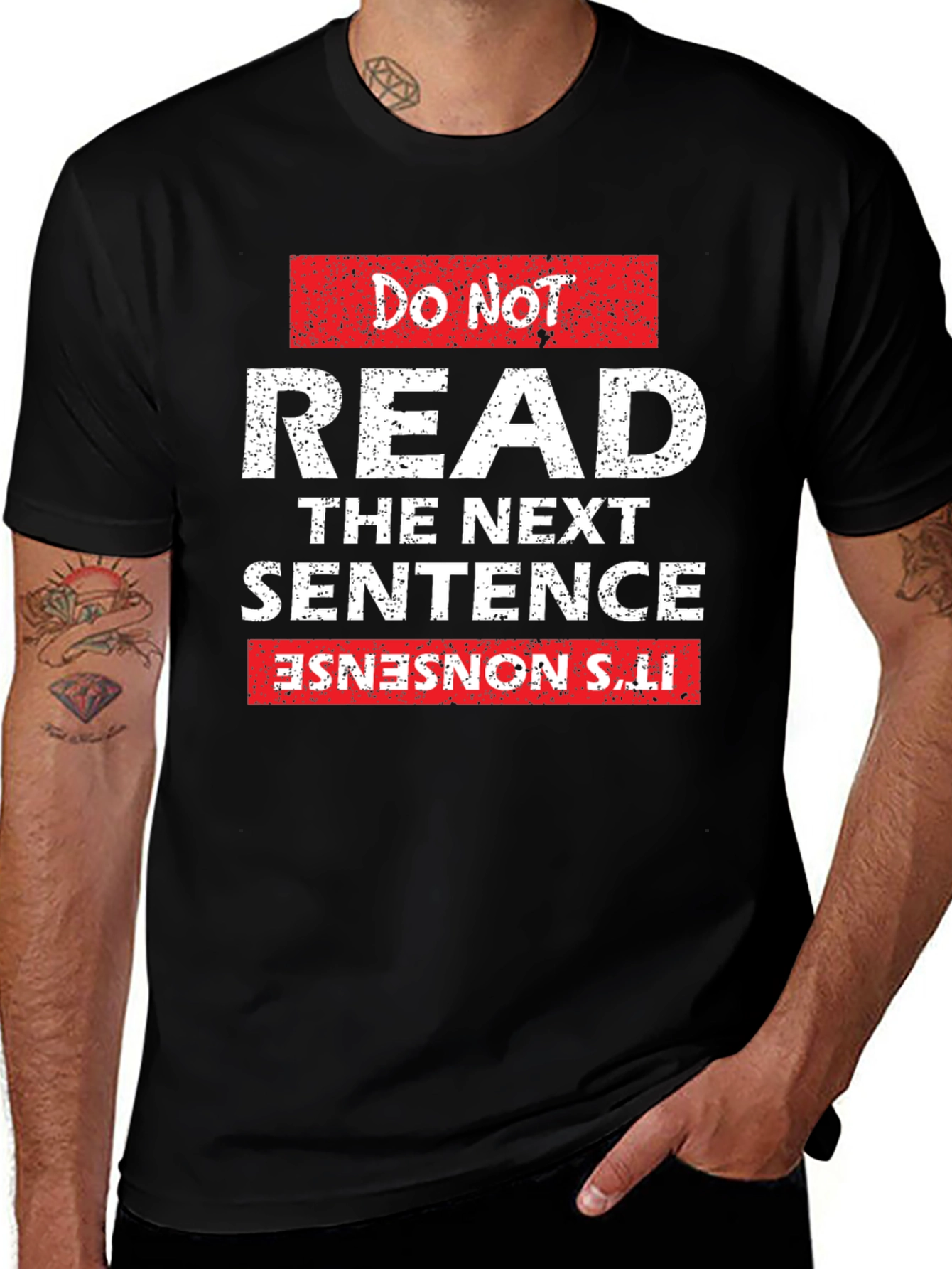 Variant 22 of Do Not Read Funny Graphic T-Shirt