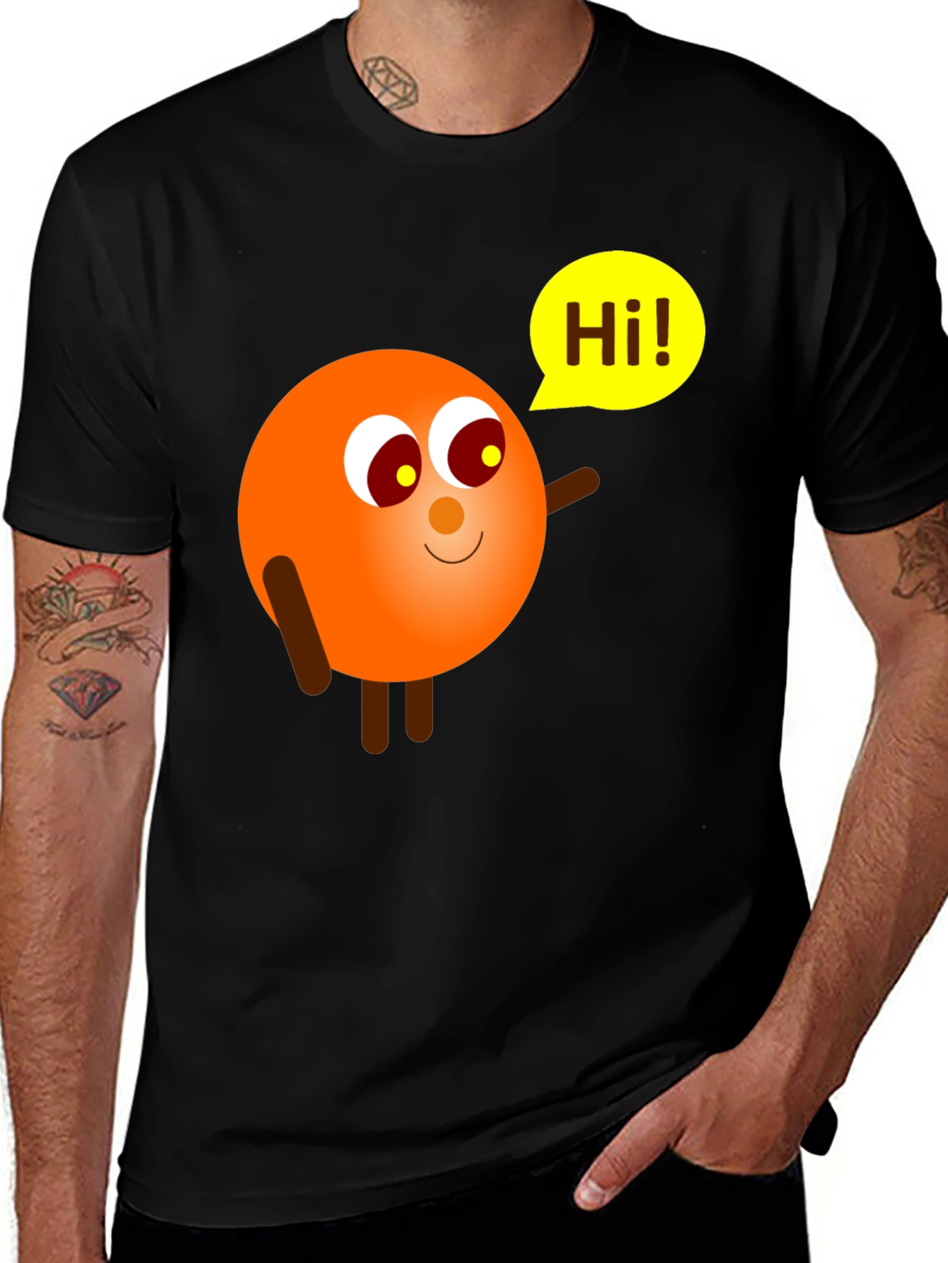 Fun Cartoon Graphic T-Shirt
