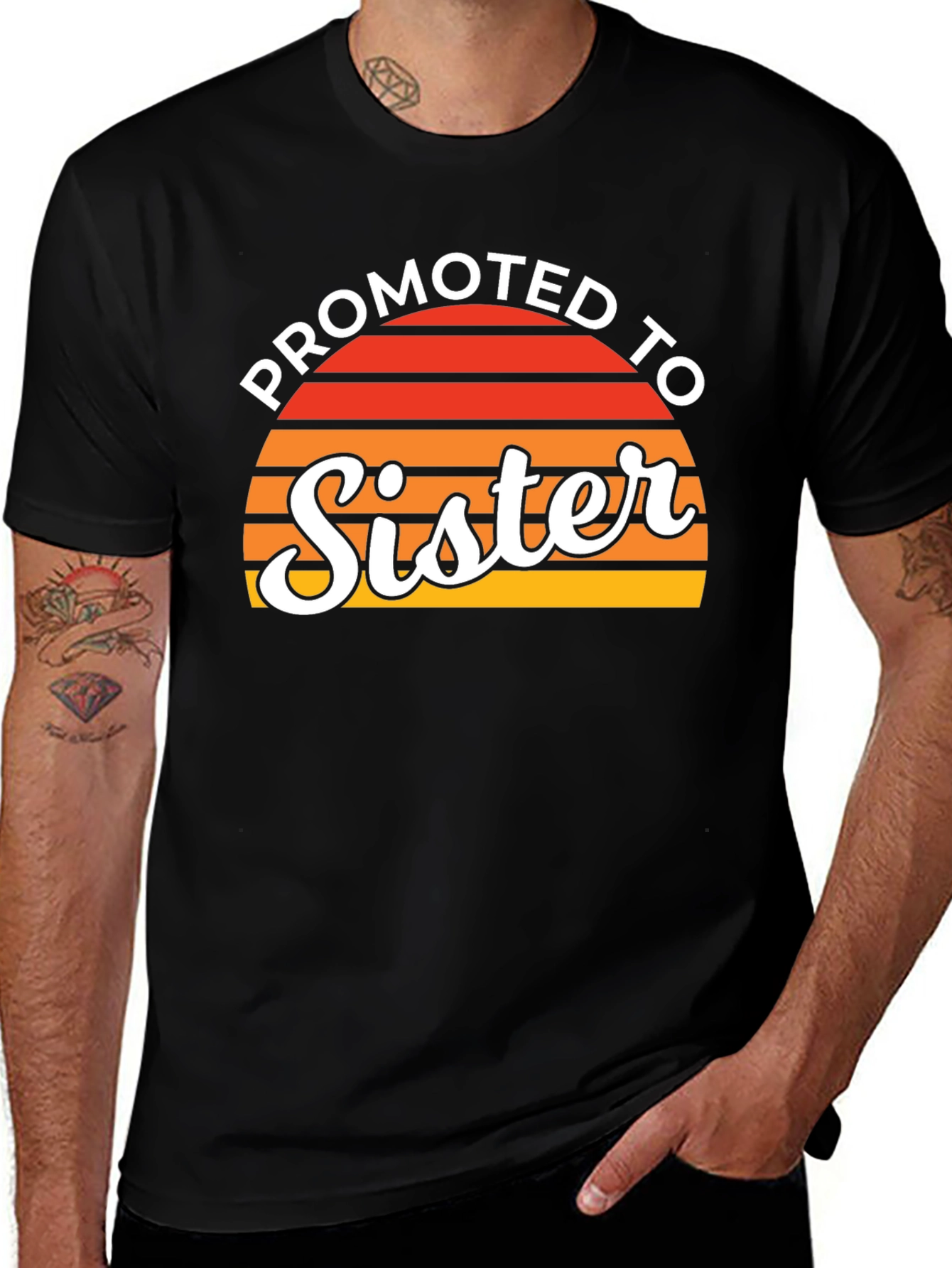 Variant 26 of Promoted to Sister T-Shirt