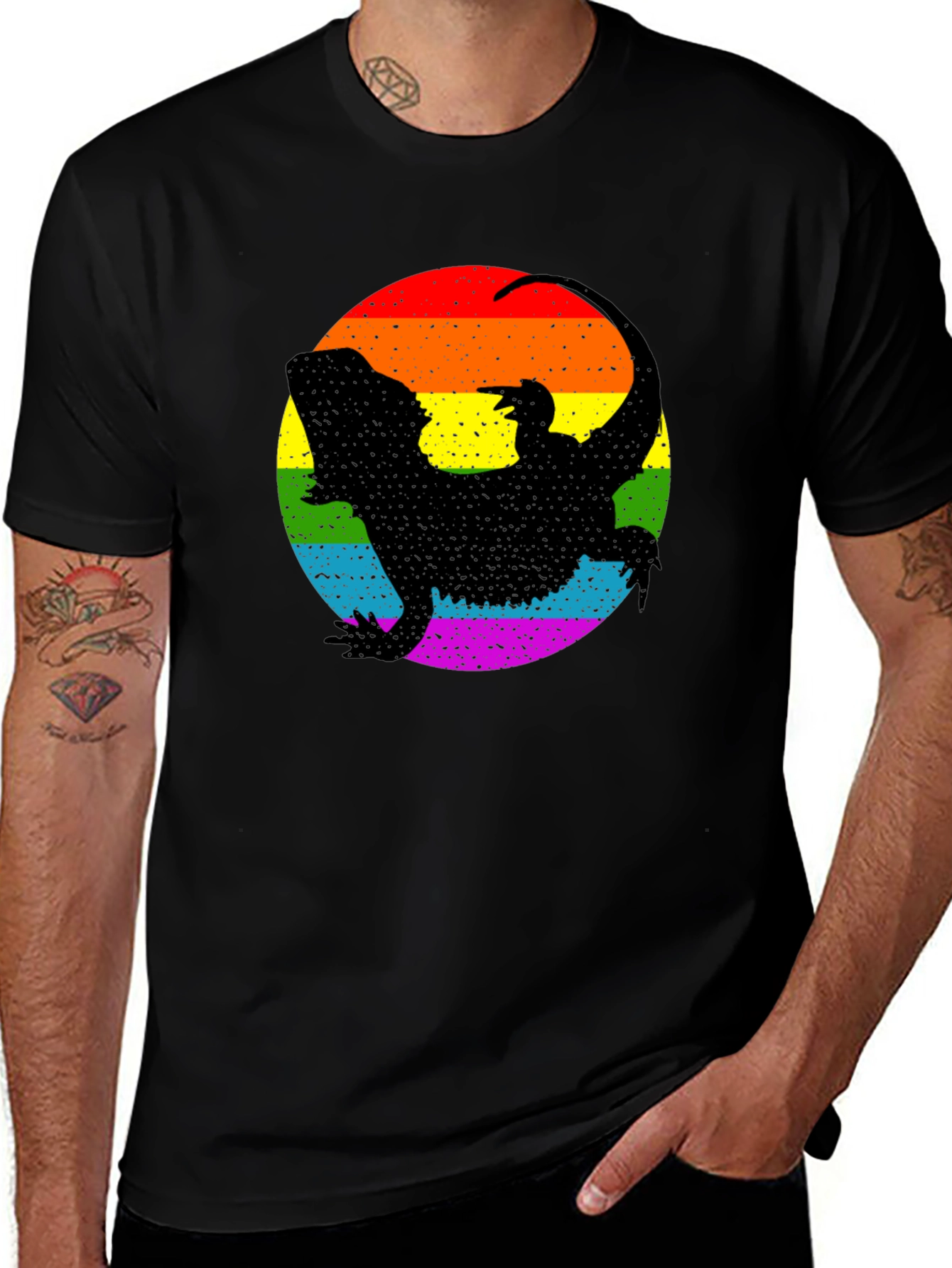 Bearded Dragon LGBT Pride T-Shirt