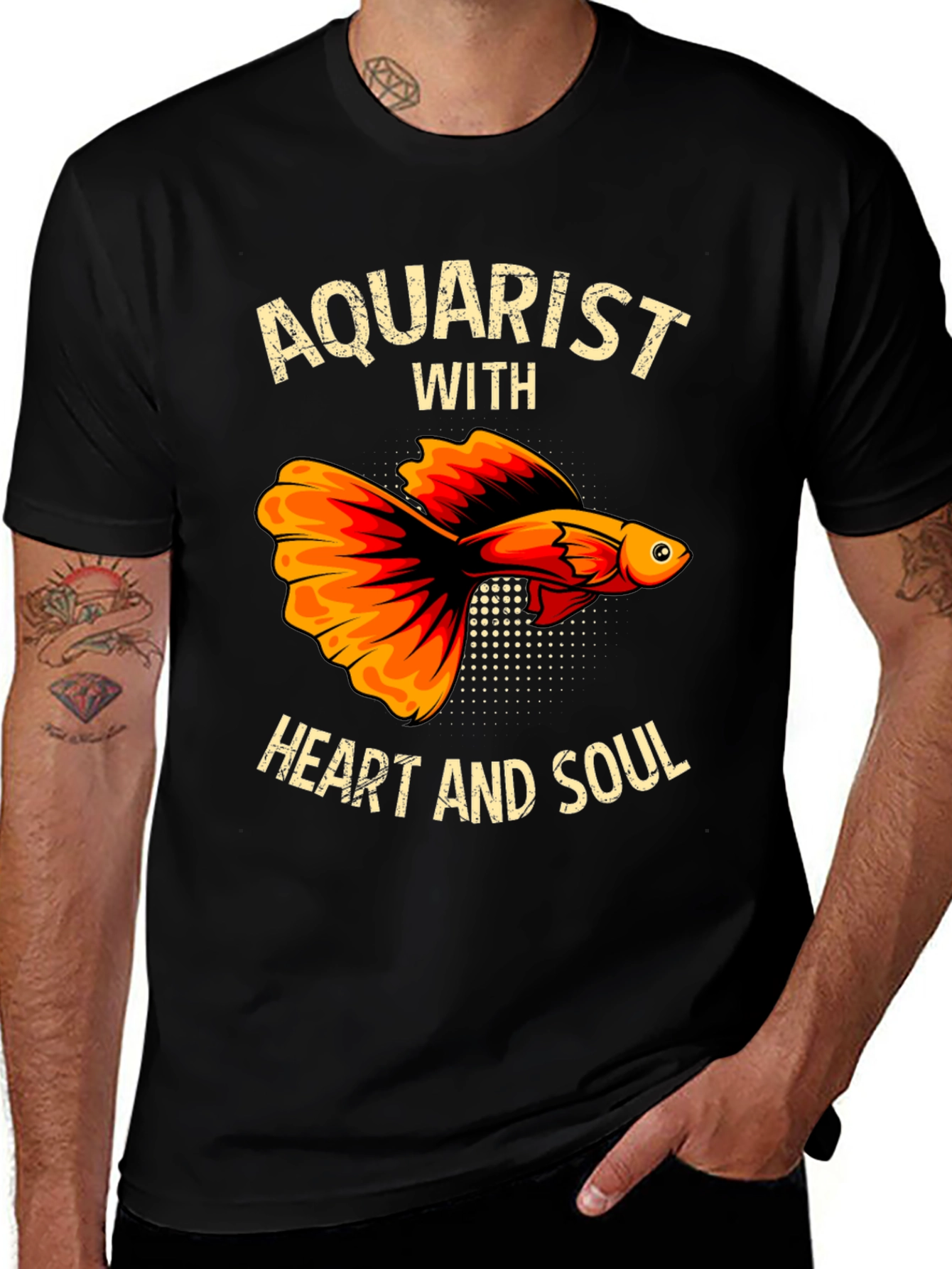 Variant 17 of Aquarist T-Shirt: Fish Lover Tee