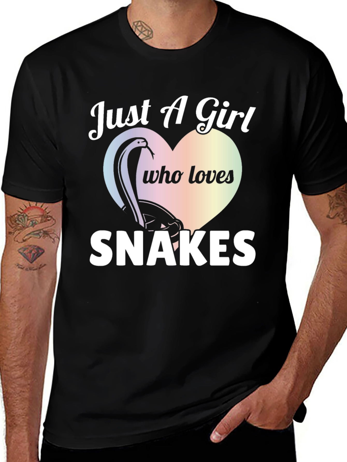 Just A Girl Who Loves Snakes T-Shirt