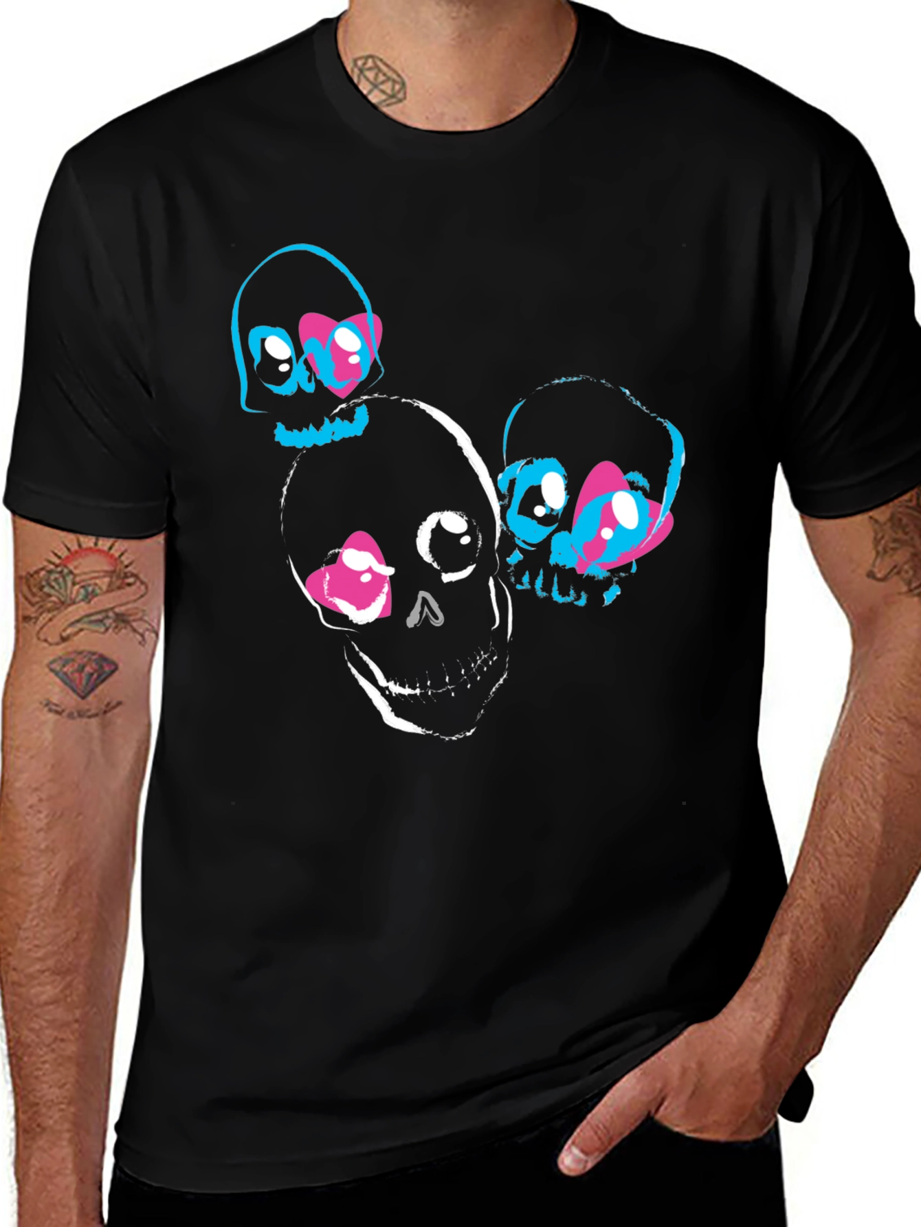 Variant 14 of Skull Graphic T-Shirt - Trendy & Unique Design