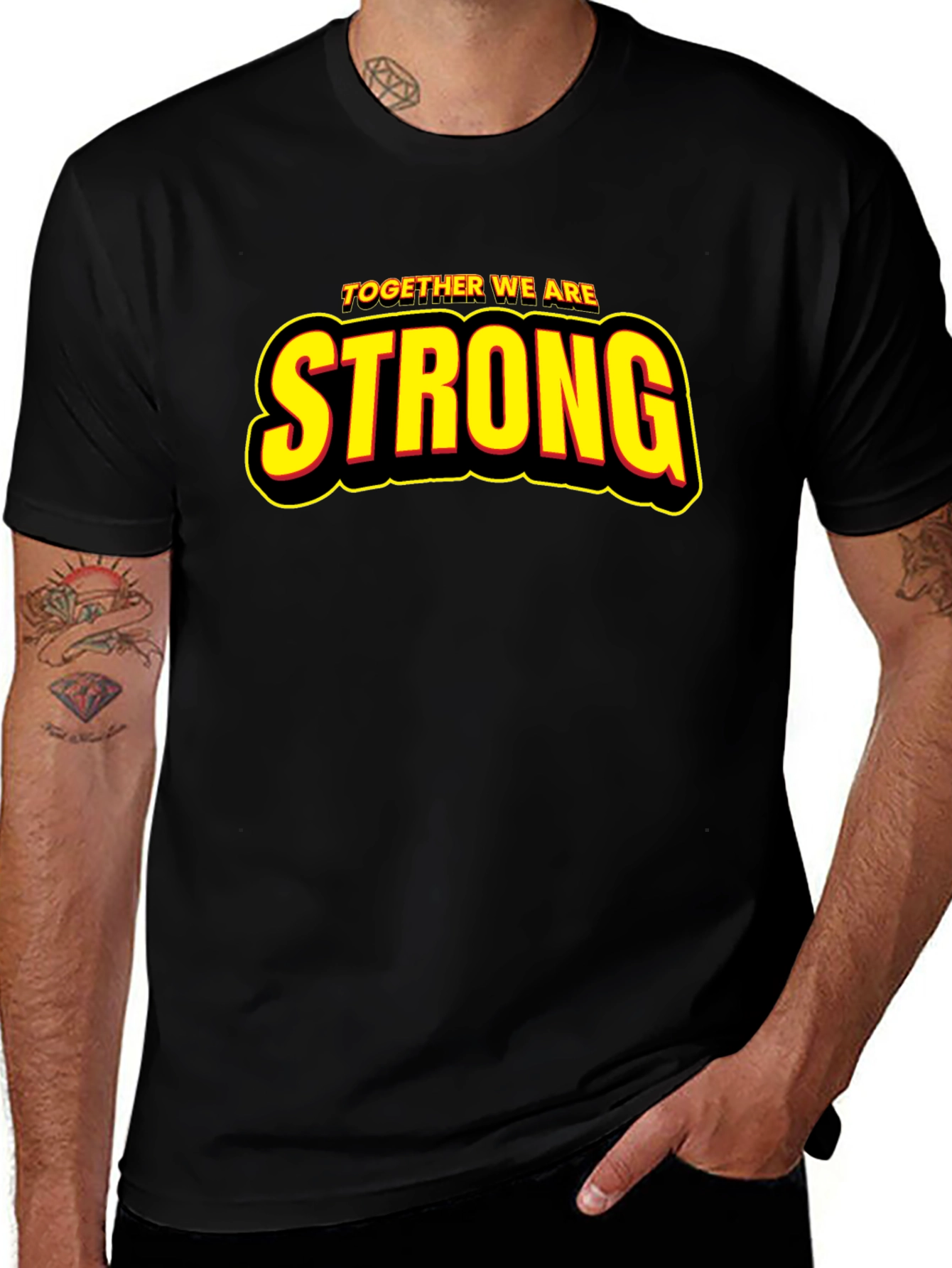 Variant 30 of Together We Are Strong Graphic T-Shirt