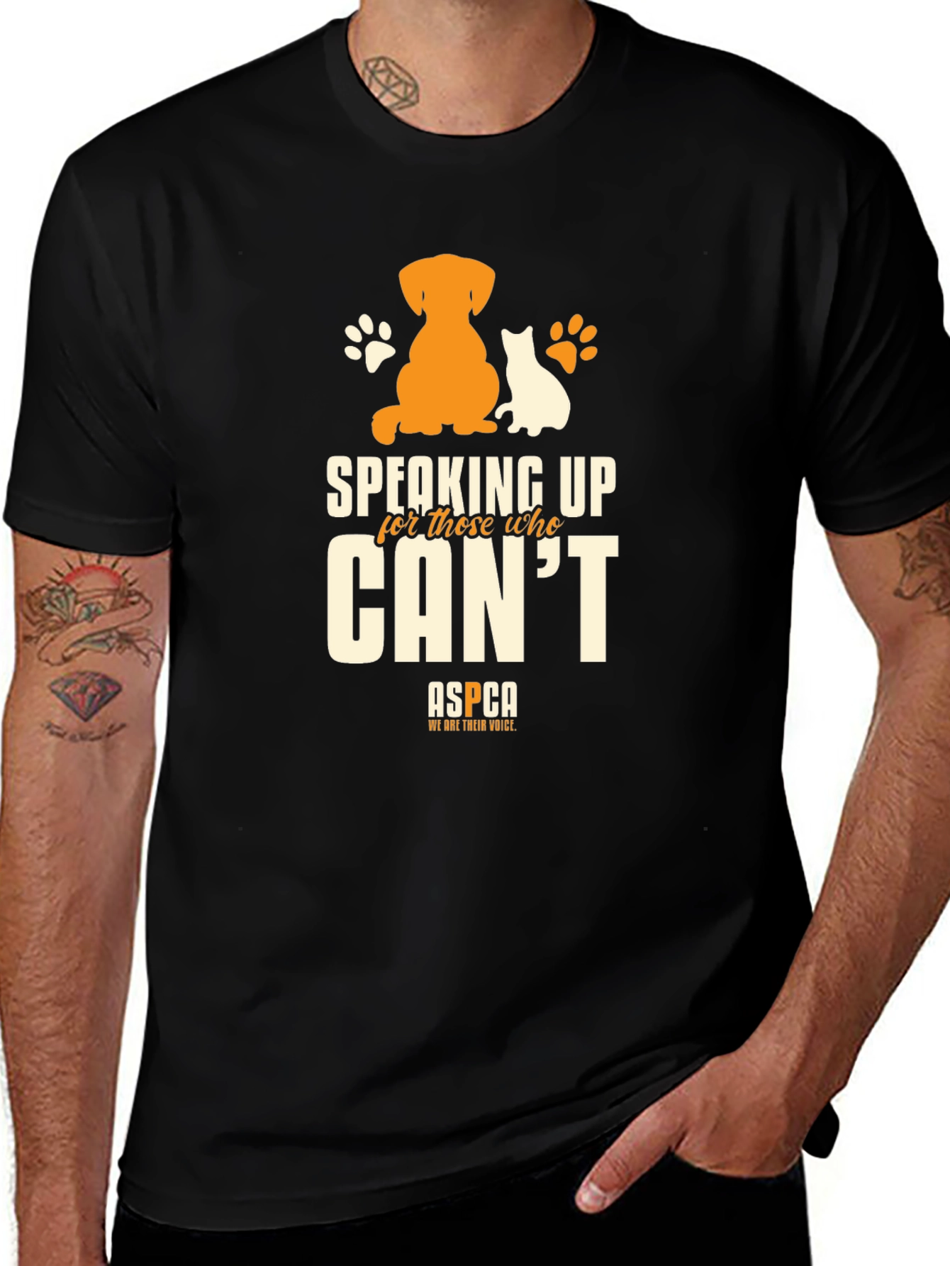 Variant 19 of ASPCA "Speaking Up" Graphic Tee