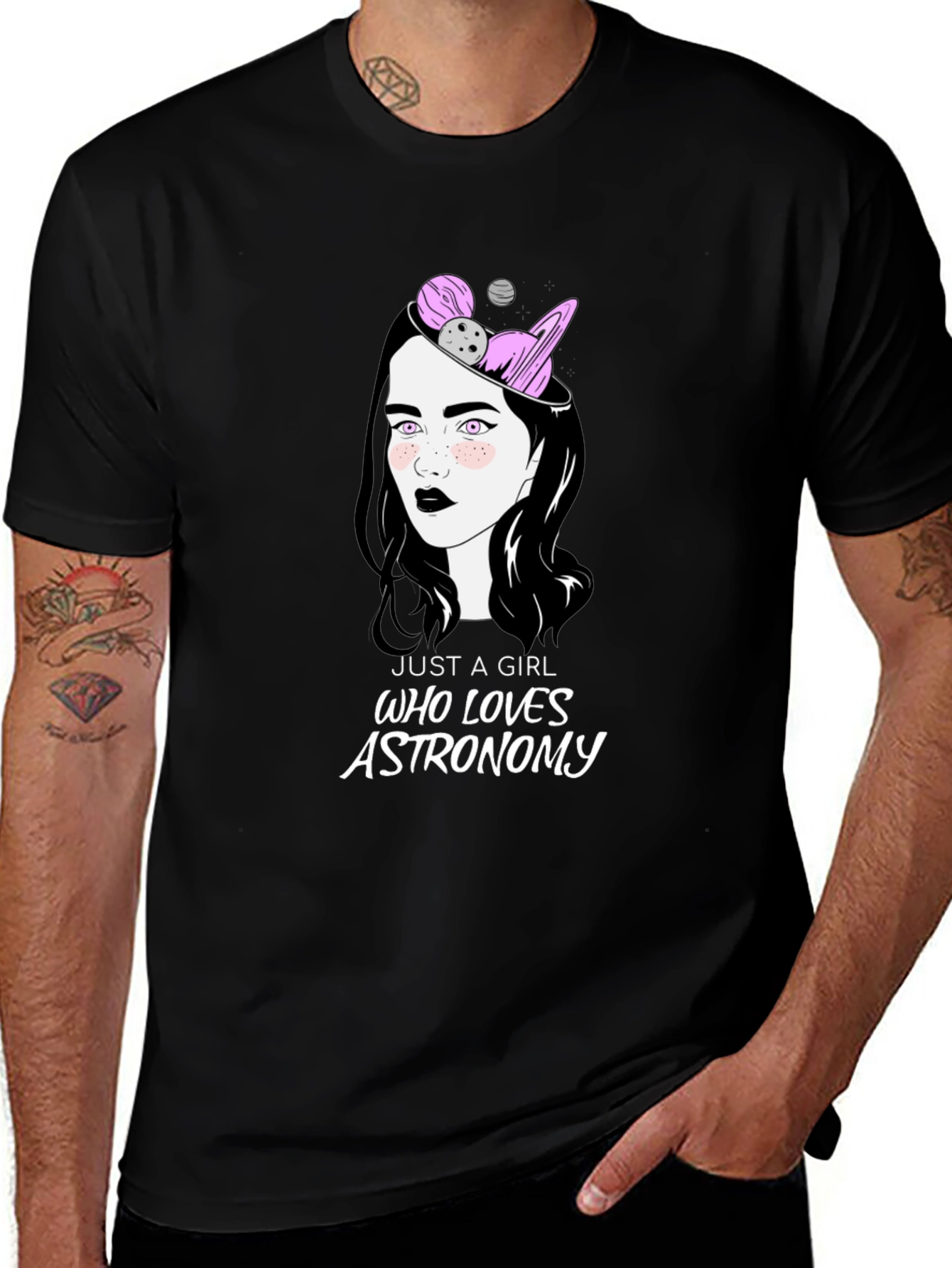 Variant 14 of Astronomy Lover Graphic T-Shirt