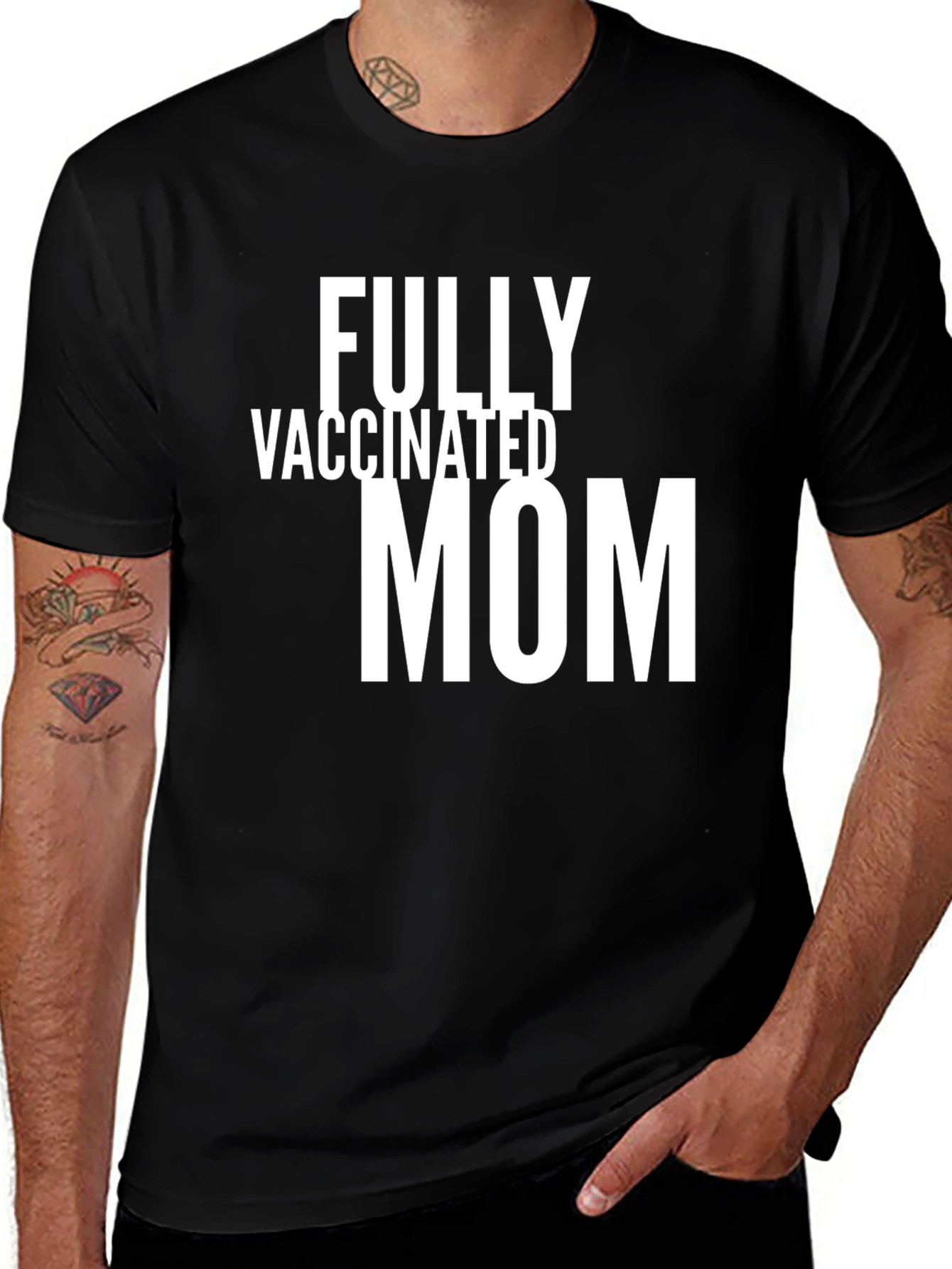 Variant 29 of Fully Vaccinated Mom T-Shirt