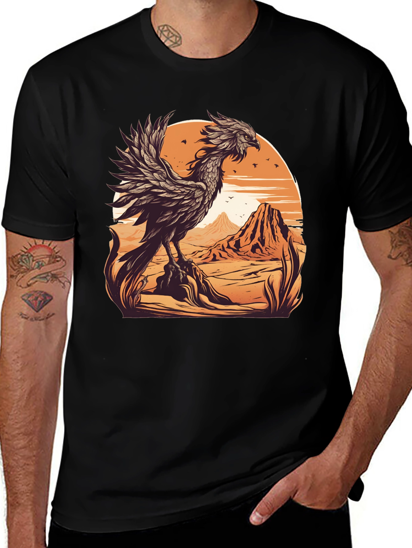 Variant 11 of Phoenix Desert Graphic Tee