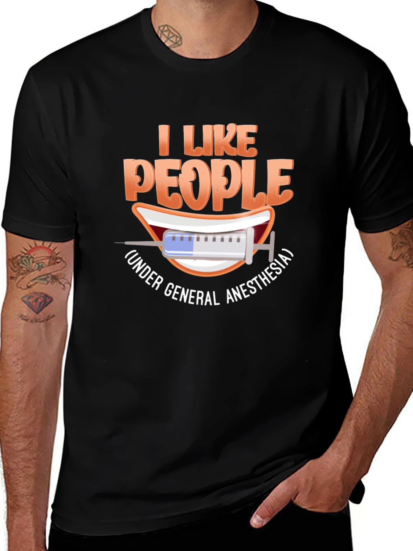 Variant 10 of I Like People Under General Anesthesia T-Shirt