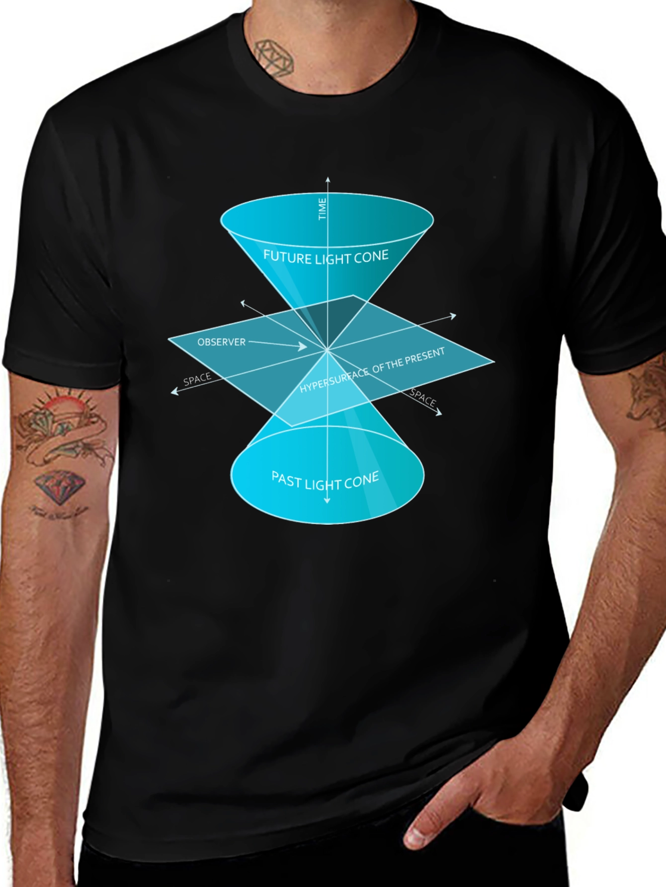 Space Time Continuum Graphic Tee