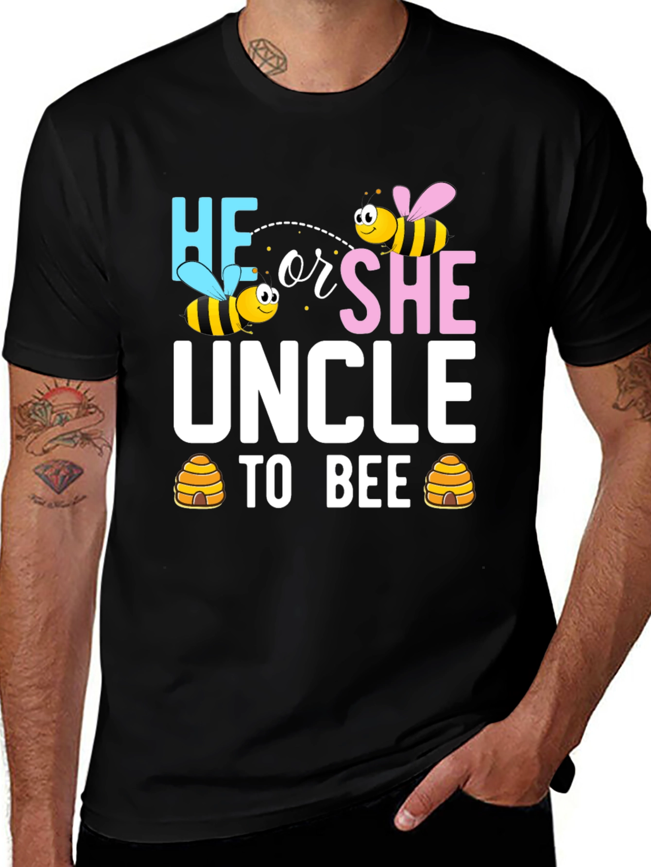 Variant 22 of He or She Uncle To Bee T-Shirt
