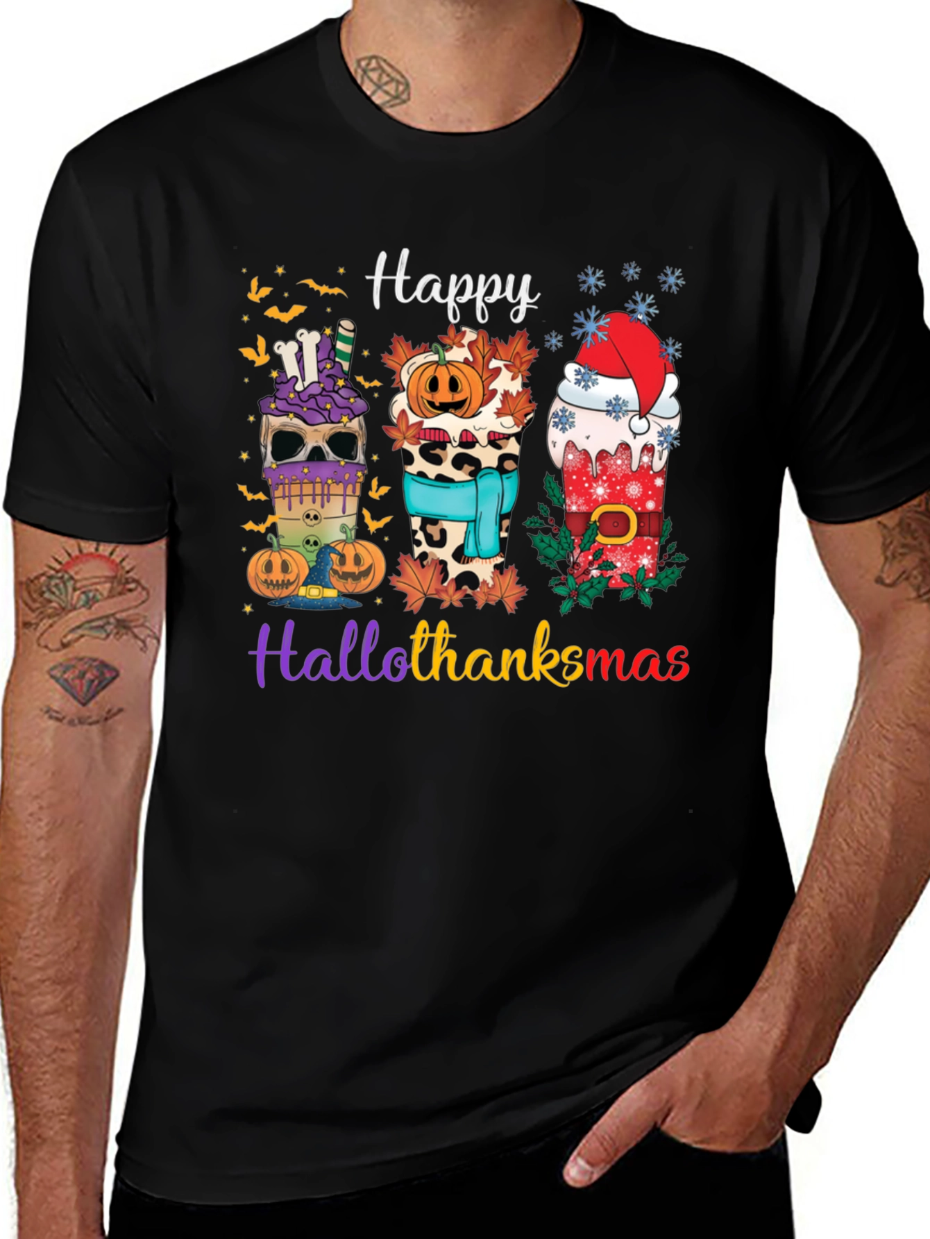 Happy Hallothanksmas T-Shirt