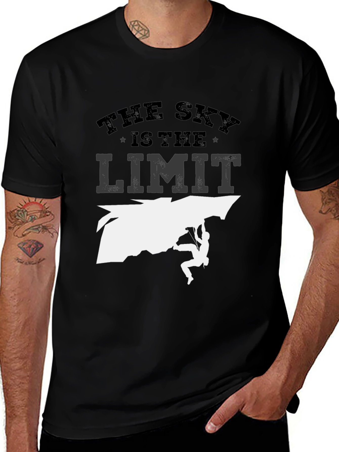 Variant 3 of The Sky is the Limit Climbing T-Shirt