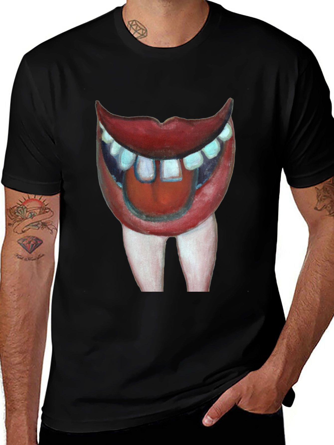 Variant 5 of Funny Mouth T-Shirt