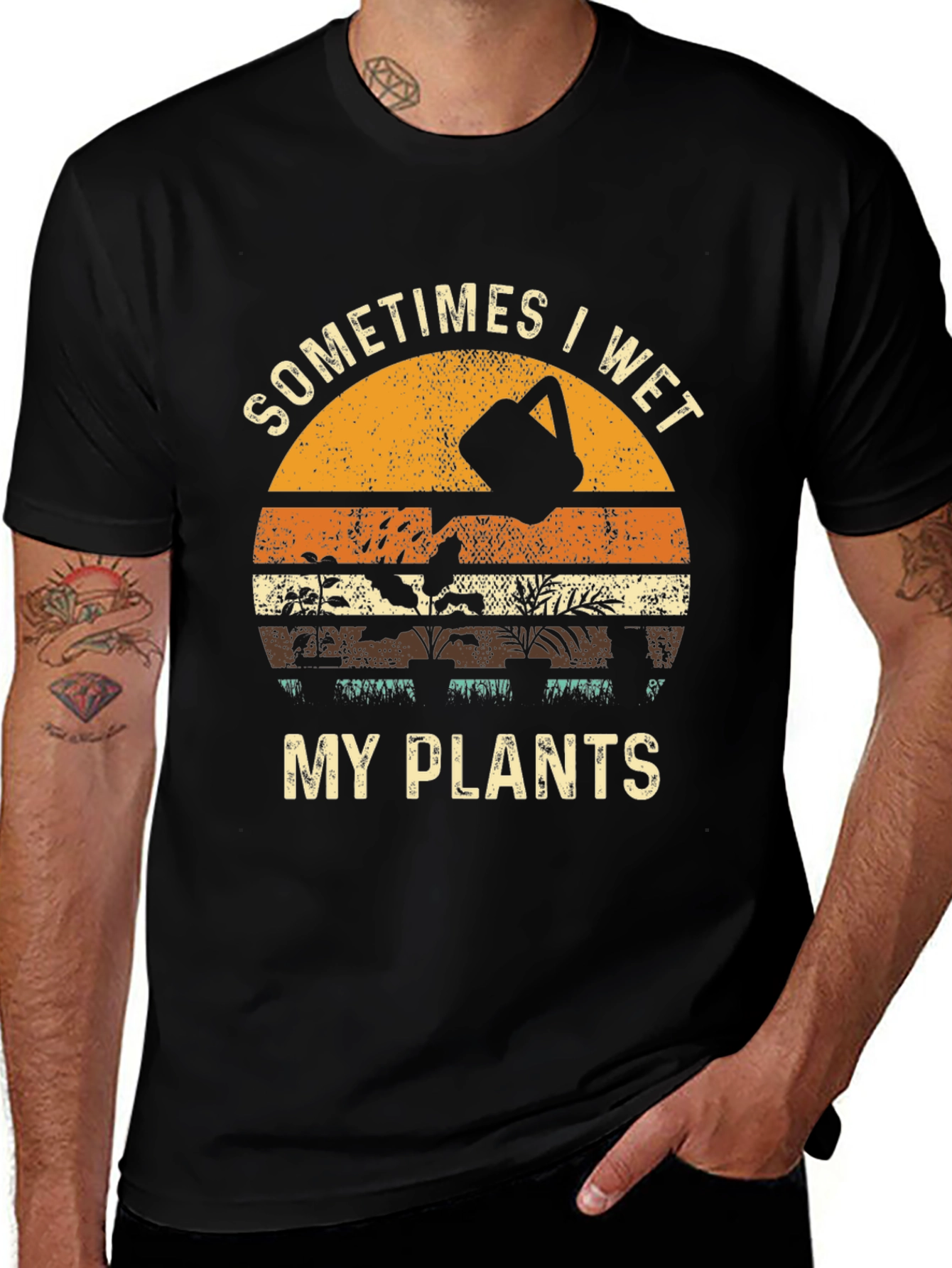 Variant 24 of Sometimes I Wet My Plants Graphic Tee