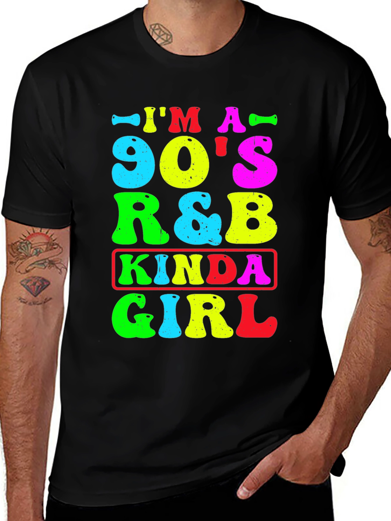 Variant 13 of 90's R&B Kinda Girl T-Shirt