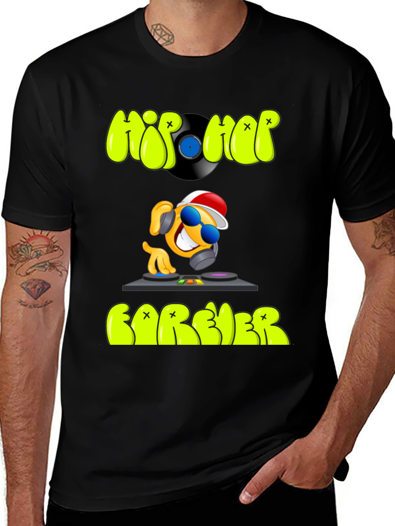 Variant 12 of Hip Hop Farmer Graphic T-Shirt