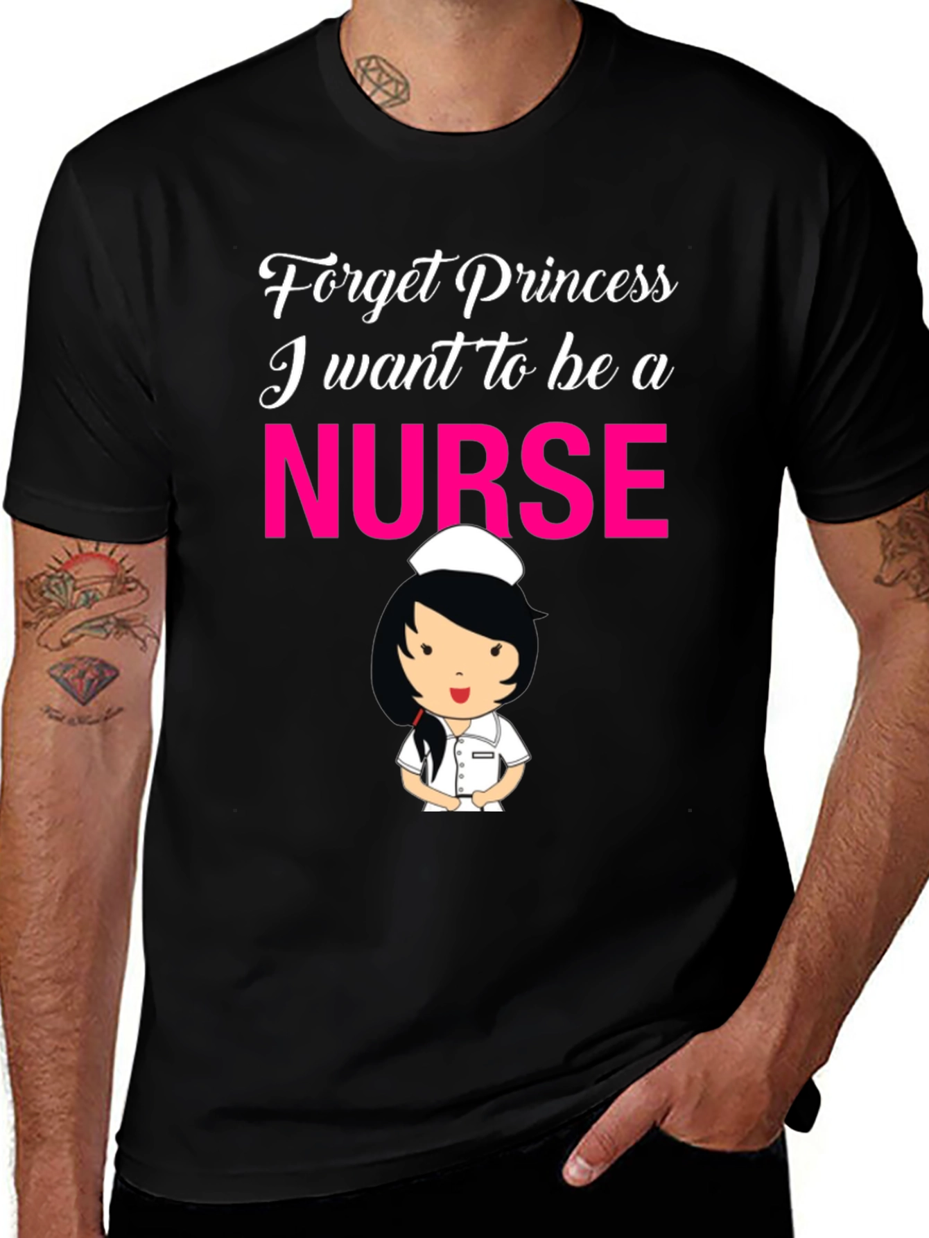 Variant 25 of Forget Princess Nurse T-Shirt