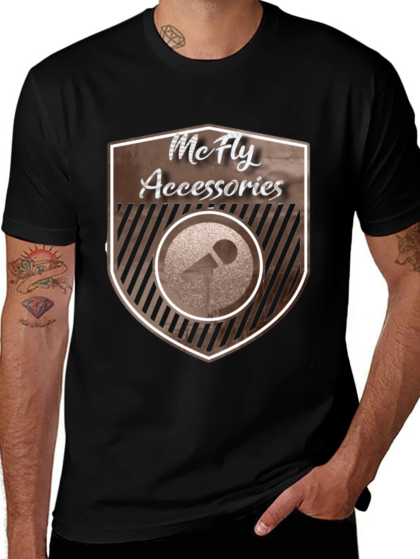 Variant 3 of McFly Accessories Black Tee