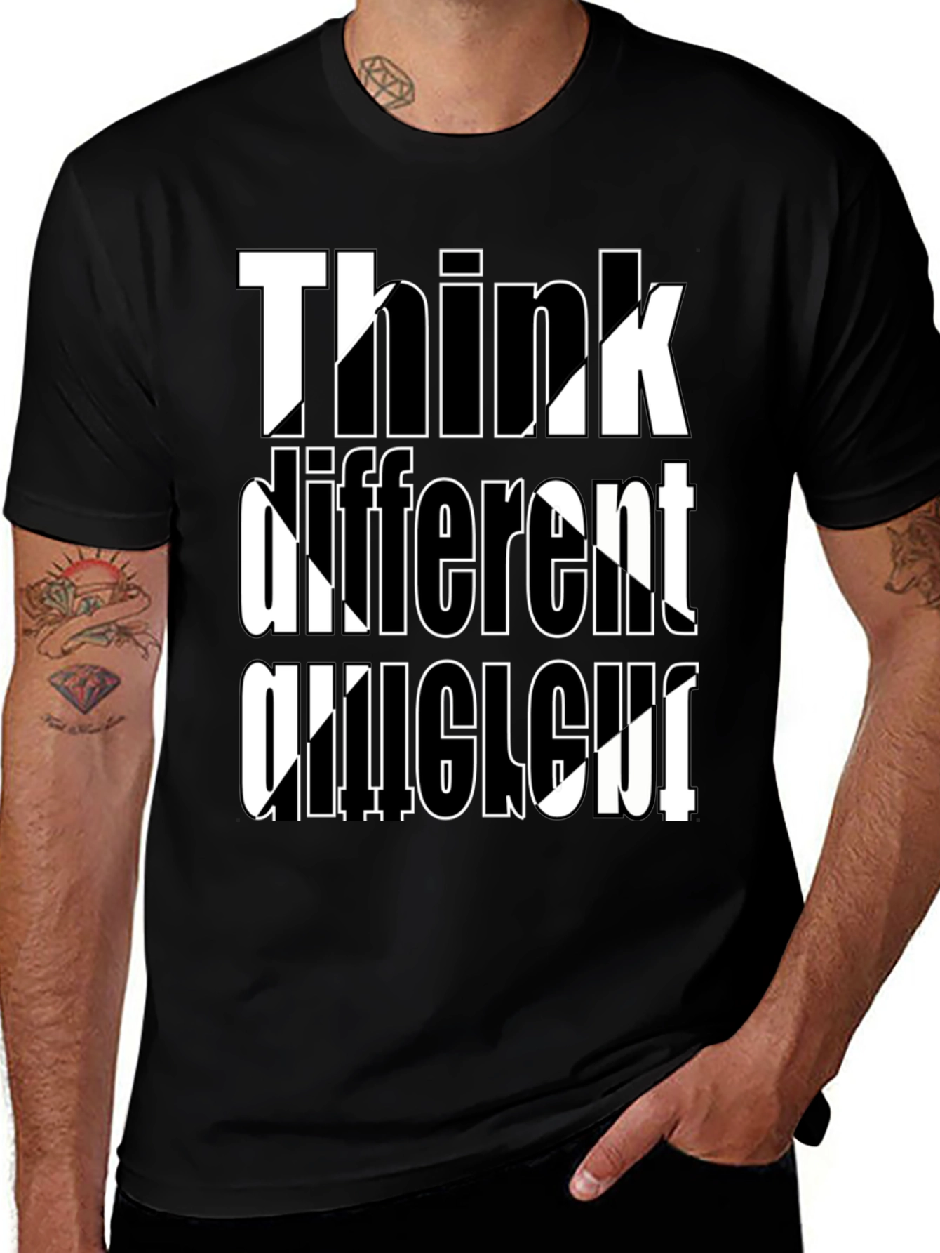 Variant 17 of Think Different Angler T-Shirt