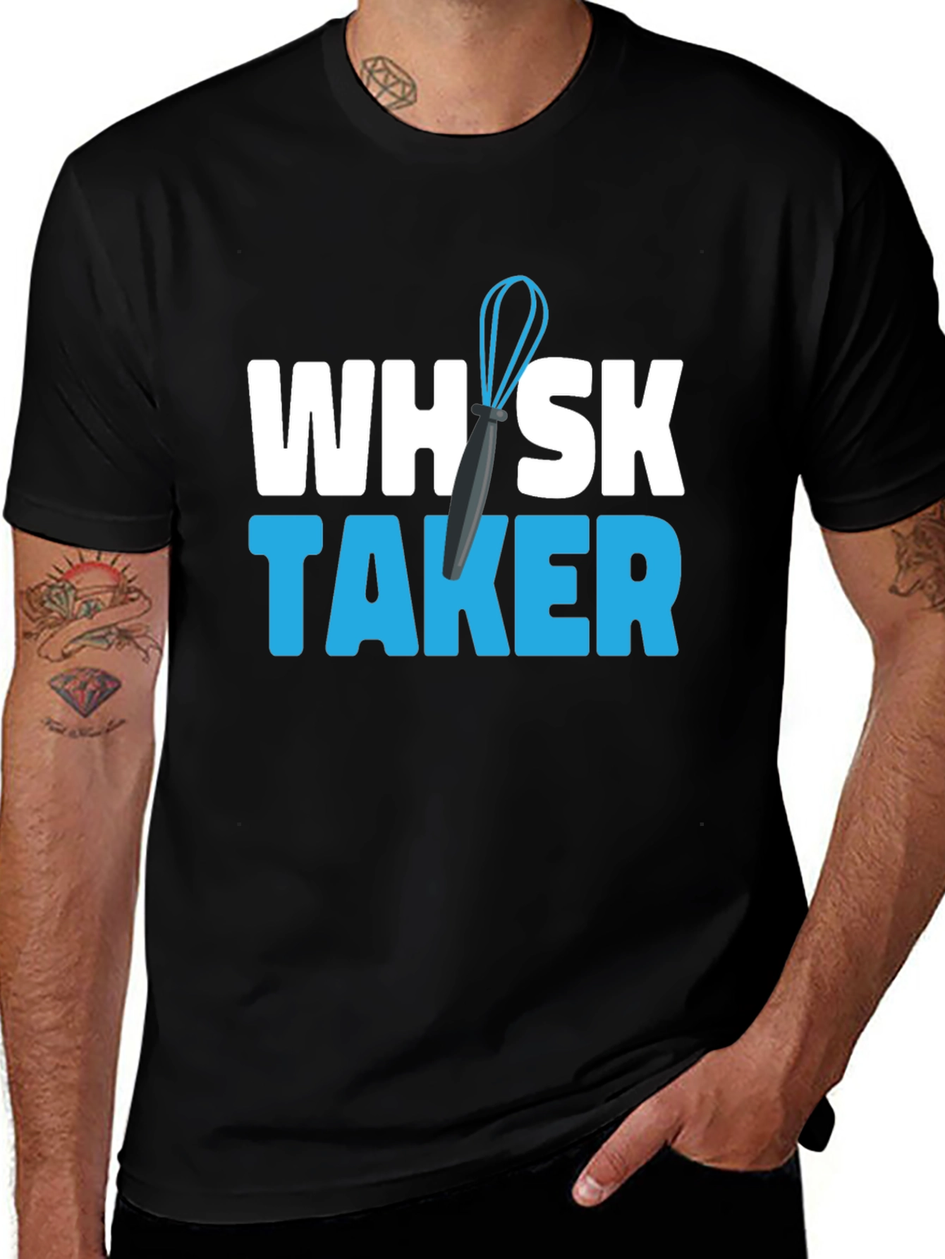 Variant 14 of Whisk Taker Graphic Tee - Novelty Cook Humor T-Shirt