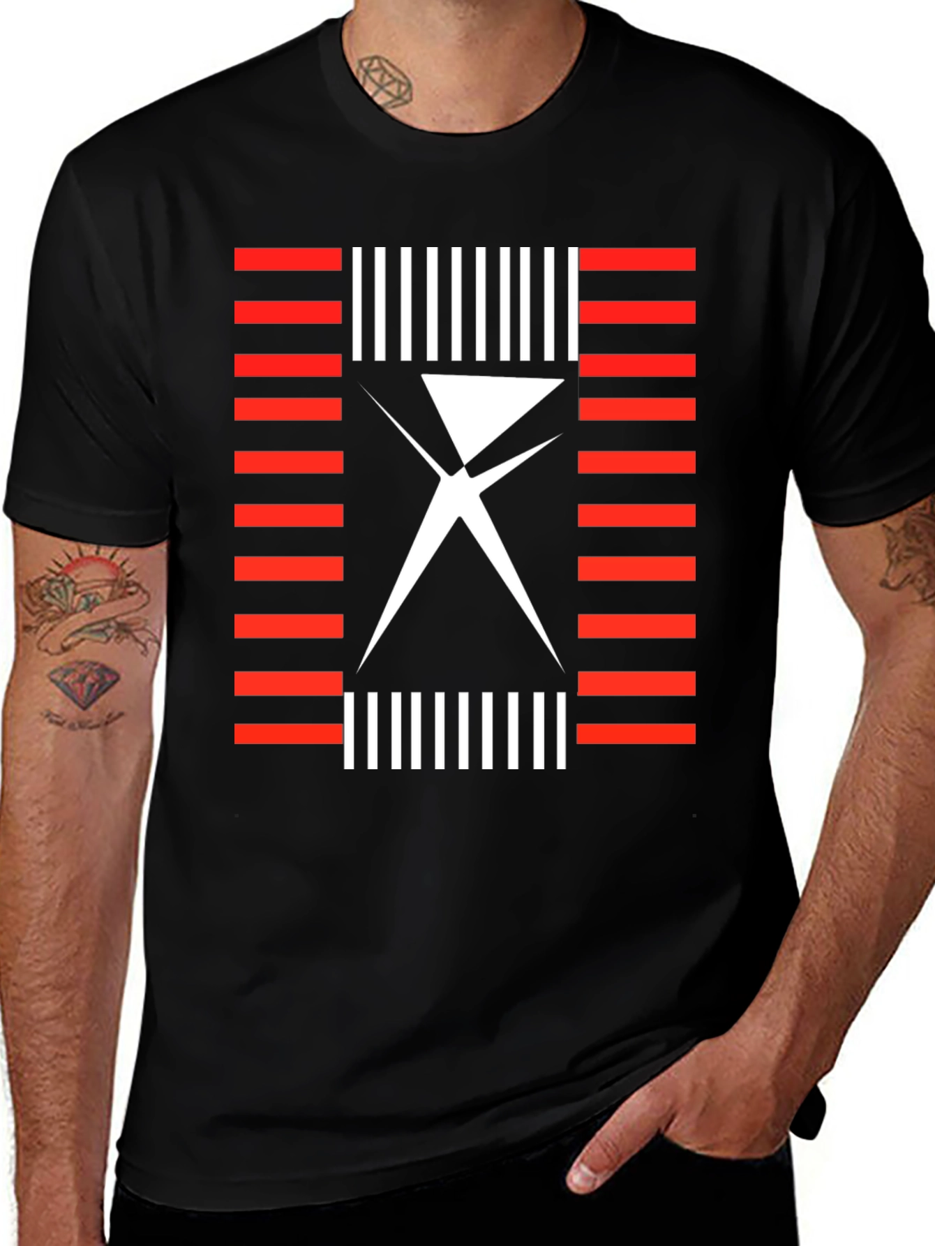 Variant 20 of Abstract Geometric T-Shirt - Modern Graphic Tee