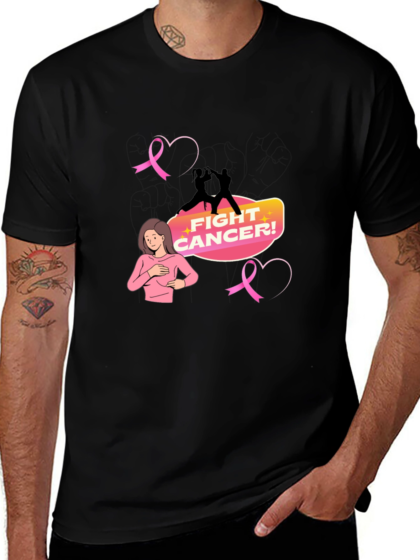 Fight Cancer Awareness Tee
