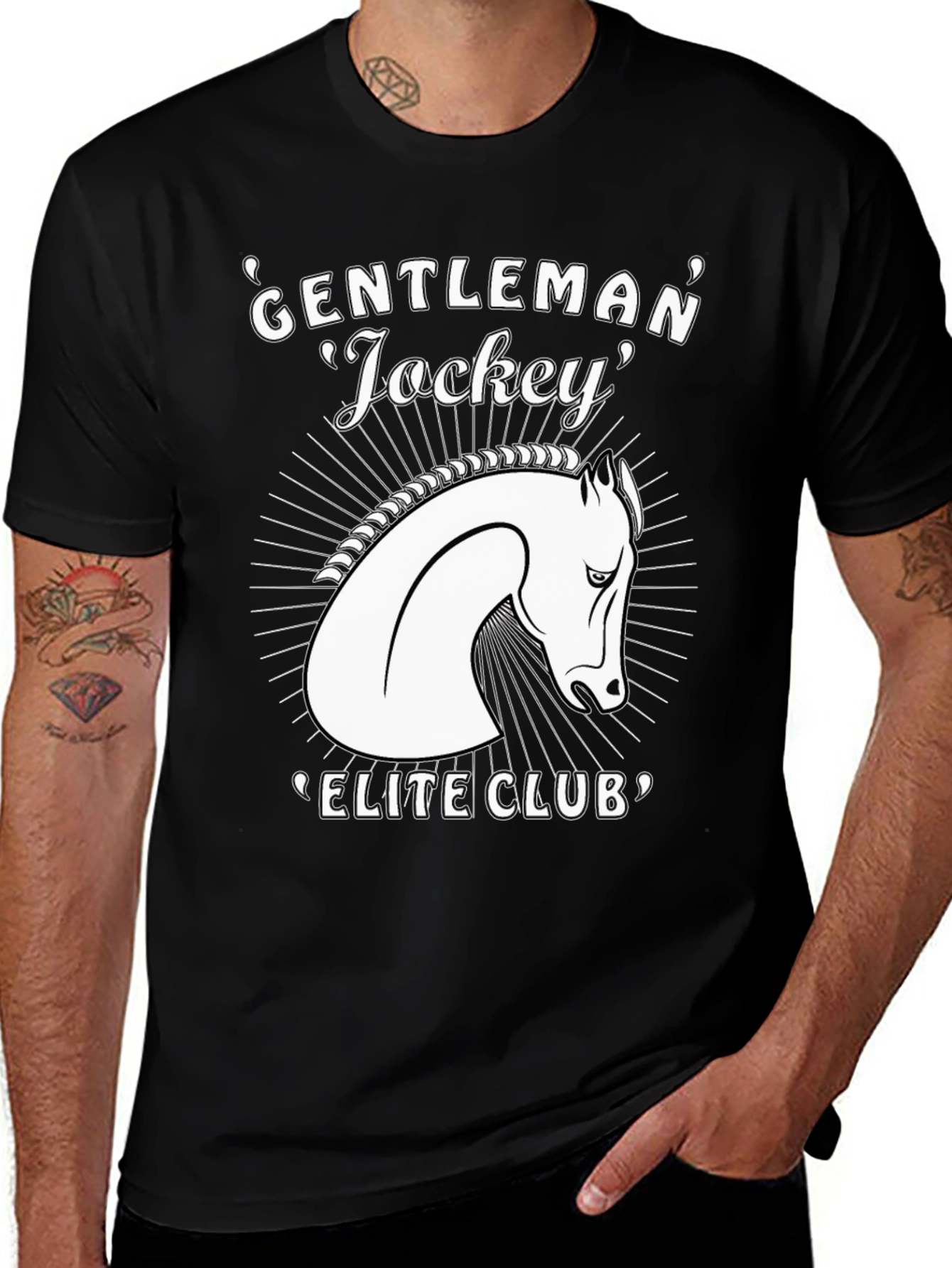 Variant 21 of Gentleman Jockey Elite Club T-Shirt