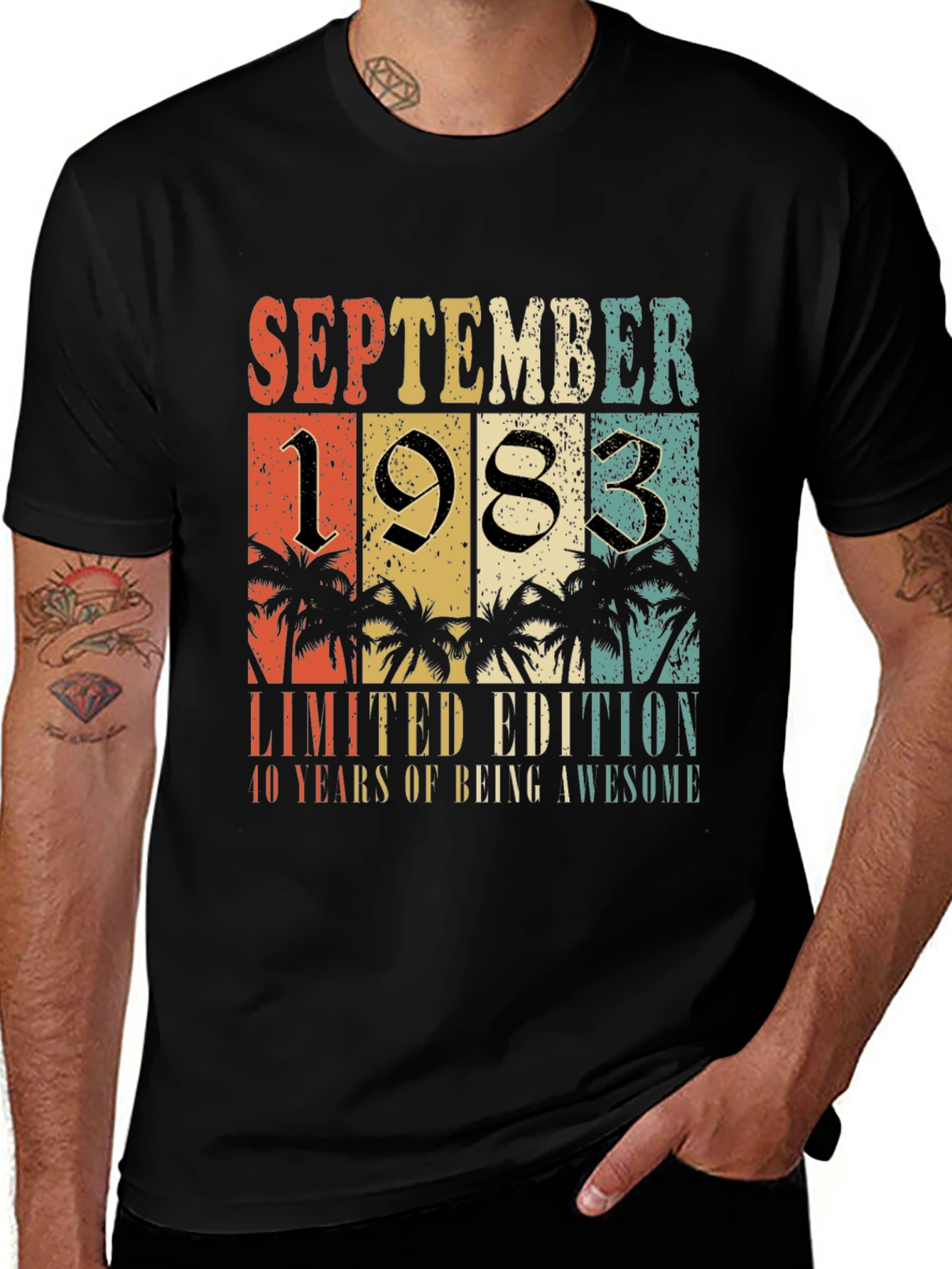 September 1983 Limited Edition 40th Birthday T-Shirt