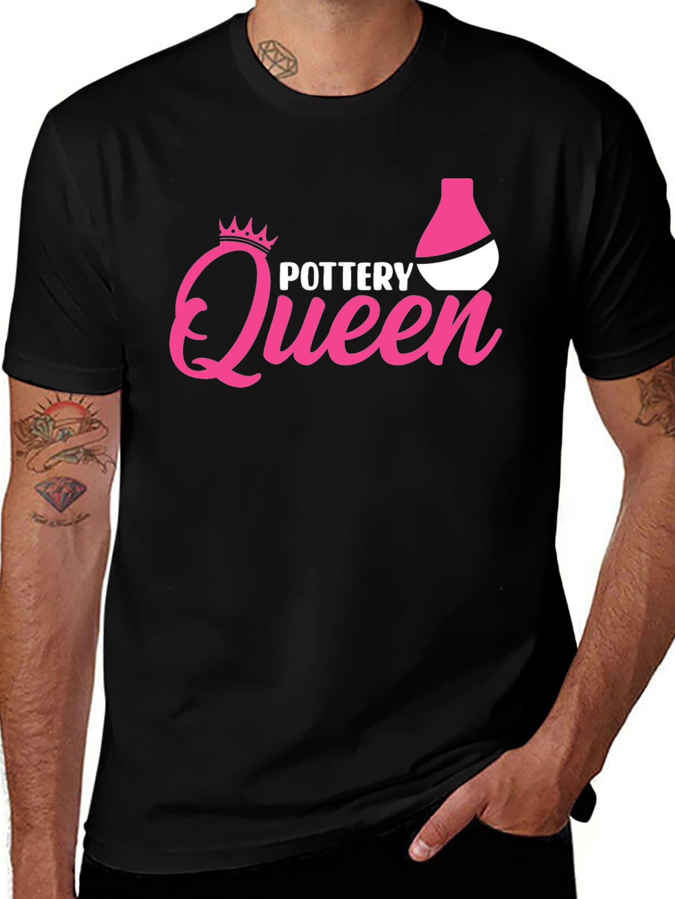Pottery Queen T-Shirt - Craft Lover Apparel
