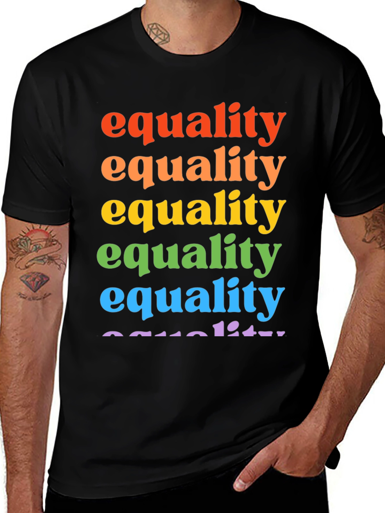 Equality Pride Rainbow T-Shirt