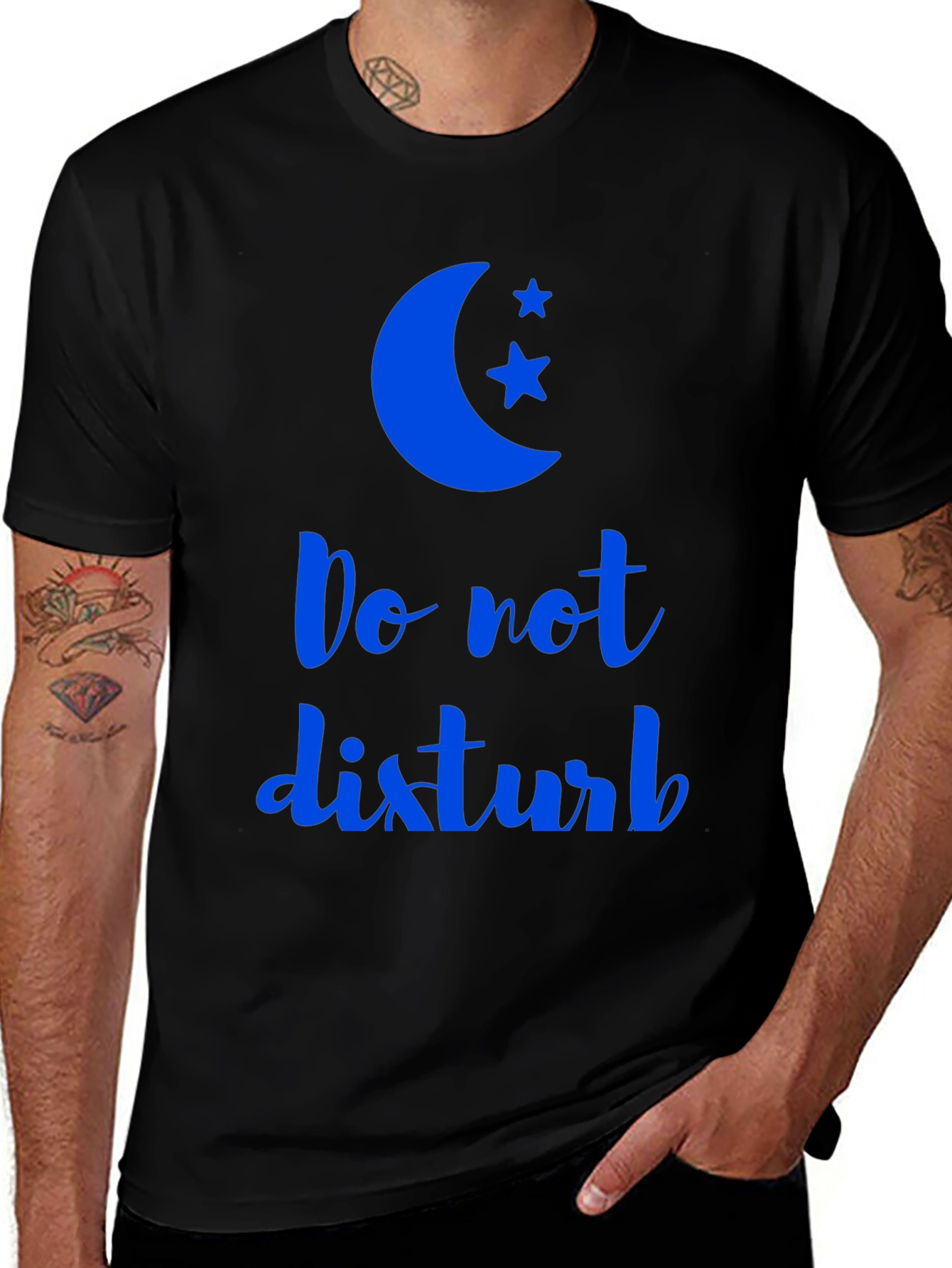 Do Not Disturb Graphic Tee - Sleep Mode Activated!