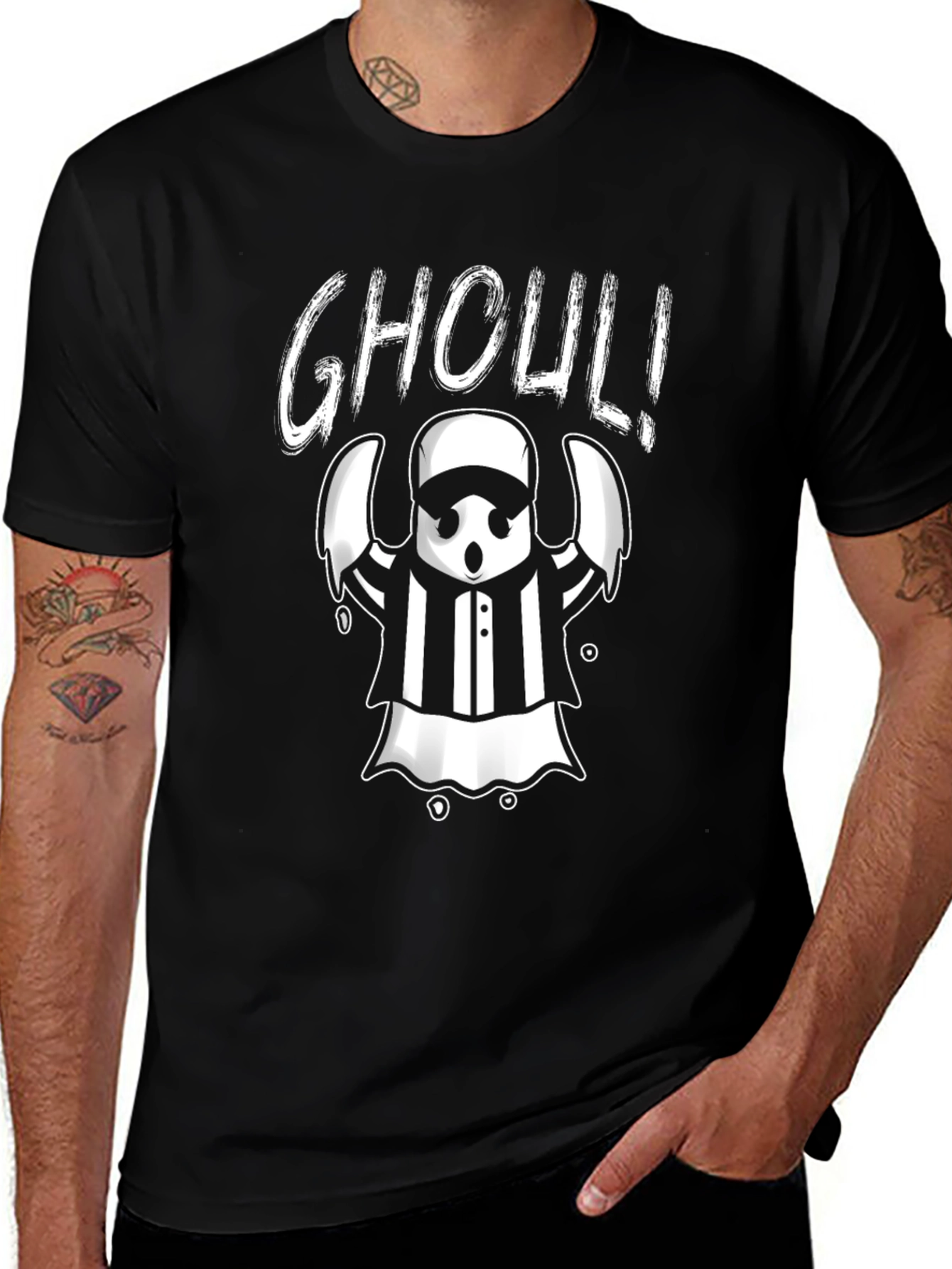 Ghoul Referee Halloween T-Shirt