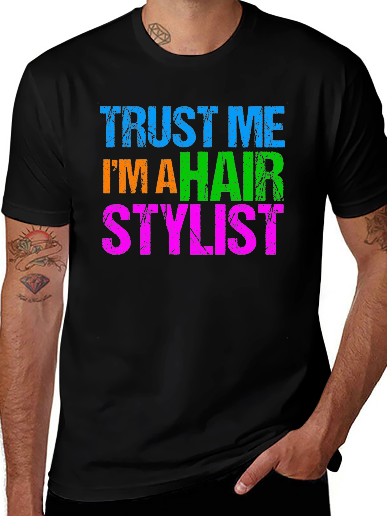 Variant 30 of Trust Me I'm A Hair Stylist T-Shirt