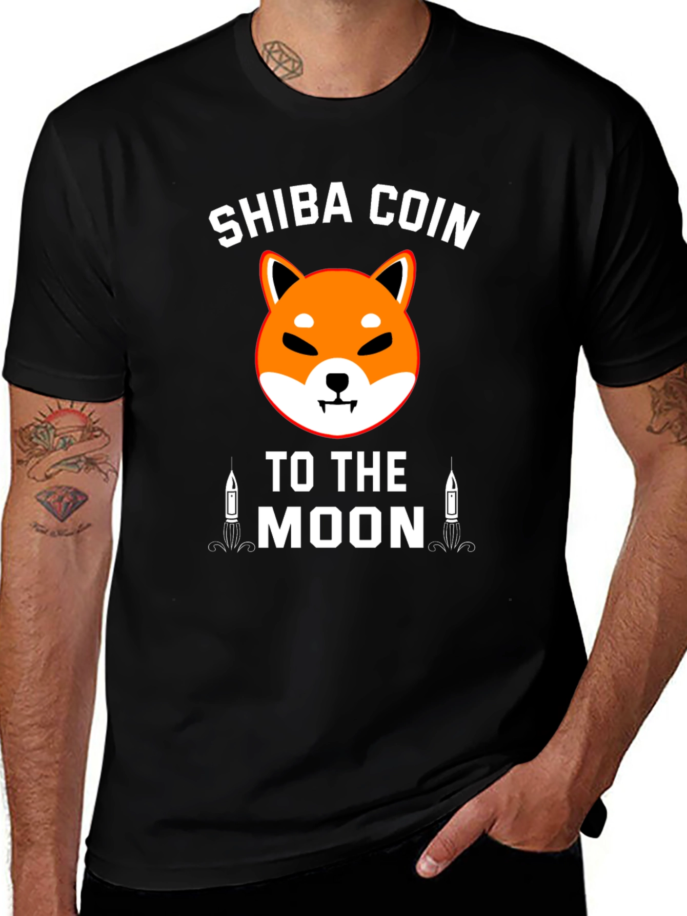 Shiba Coin To The Moon T-Shirt