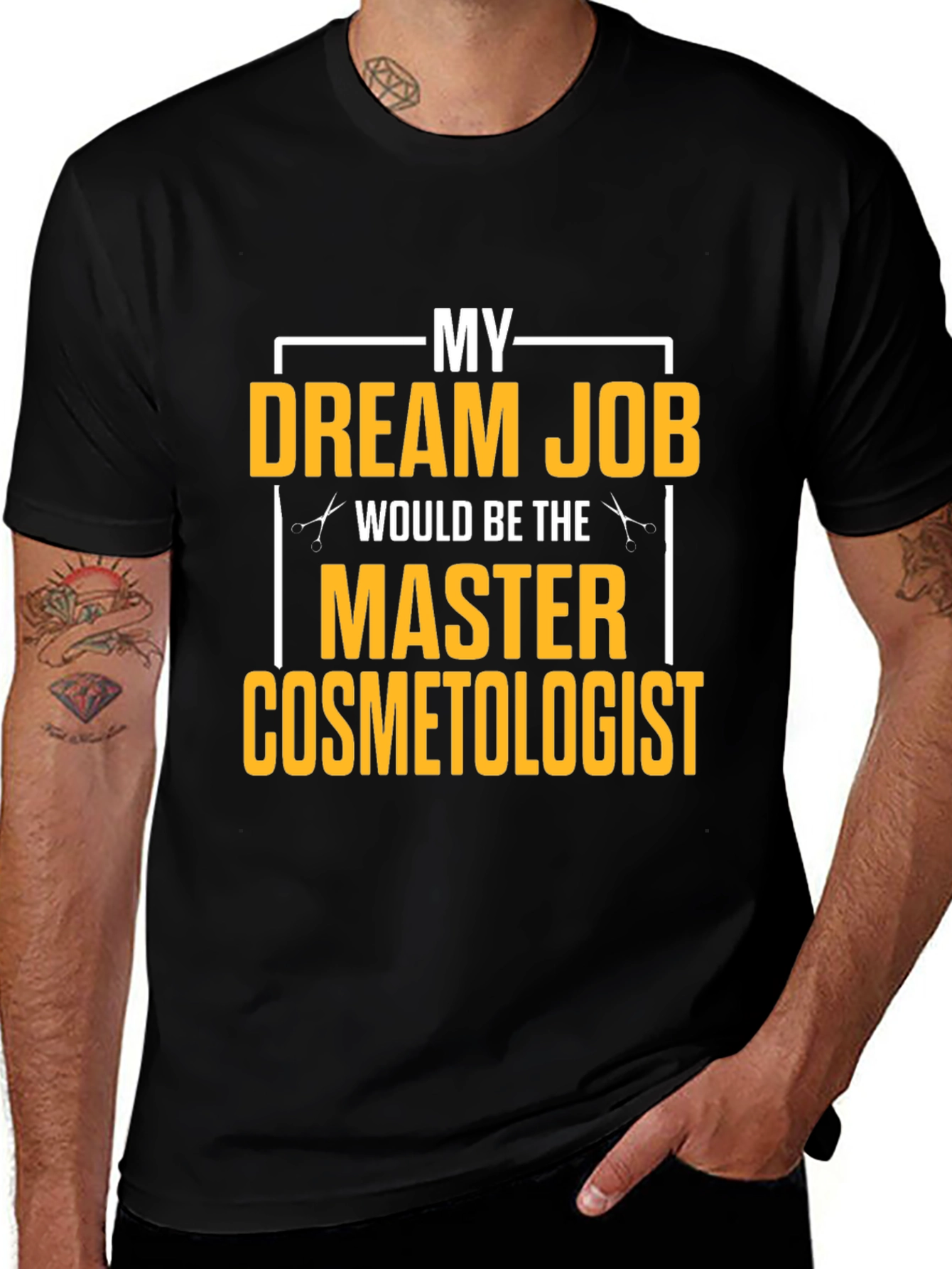 Variant 2 of Dream Job Master Cosmetologist Graphic T-Shirt