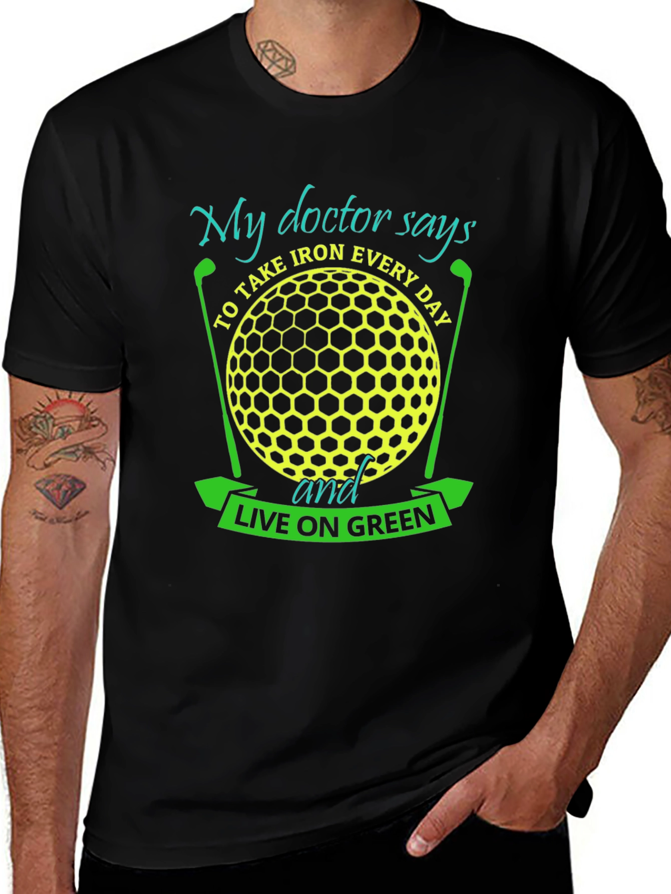 Variant 3 of Golf Lover T-Shirt - My Doctor Says...