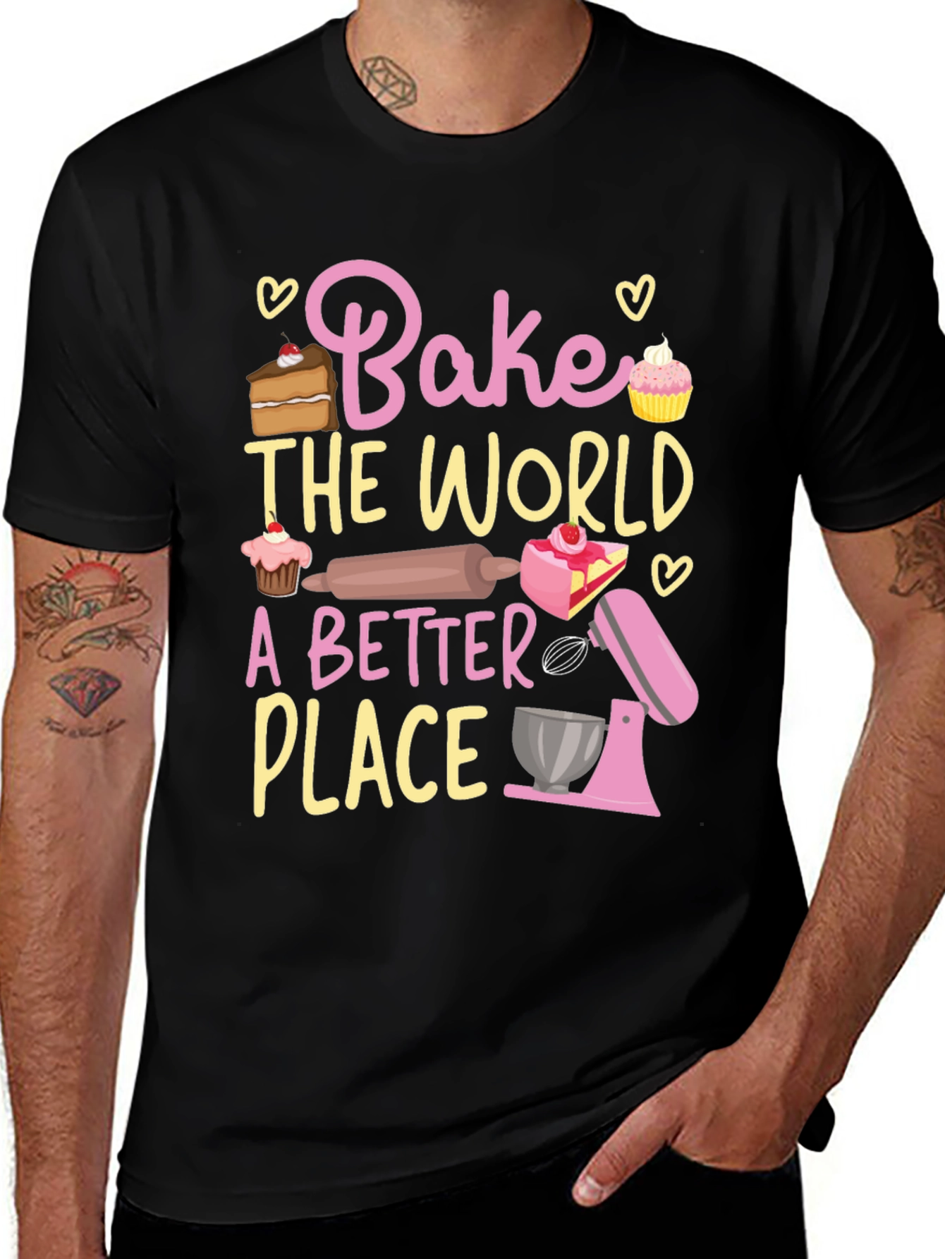 Variant 16 of Bake The World T-Shirt