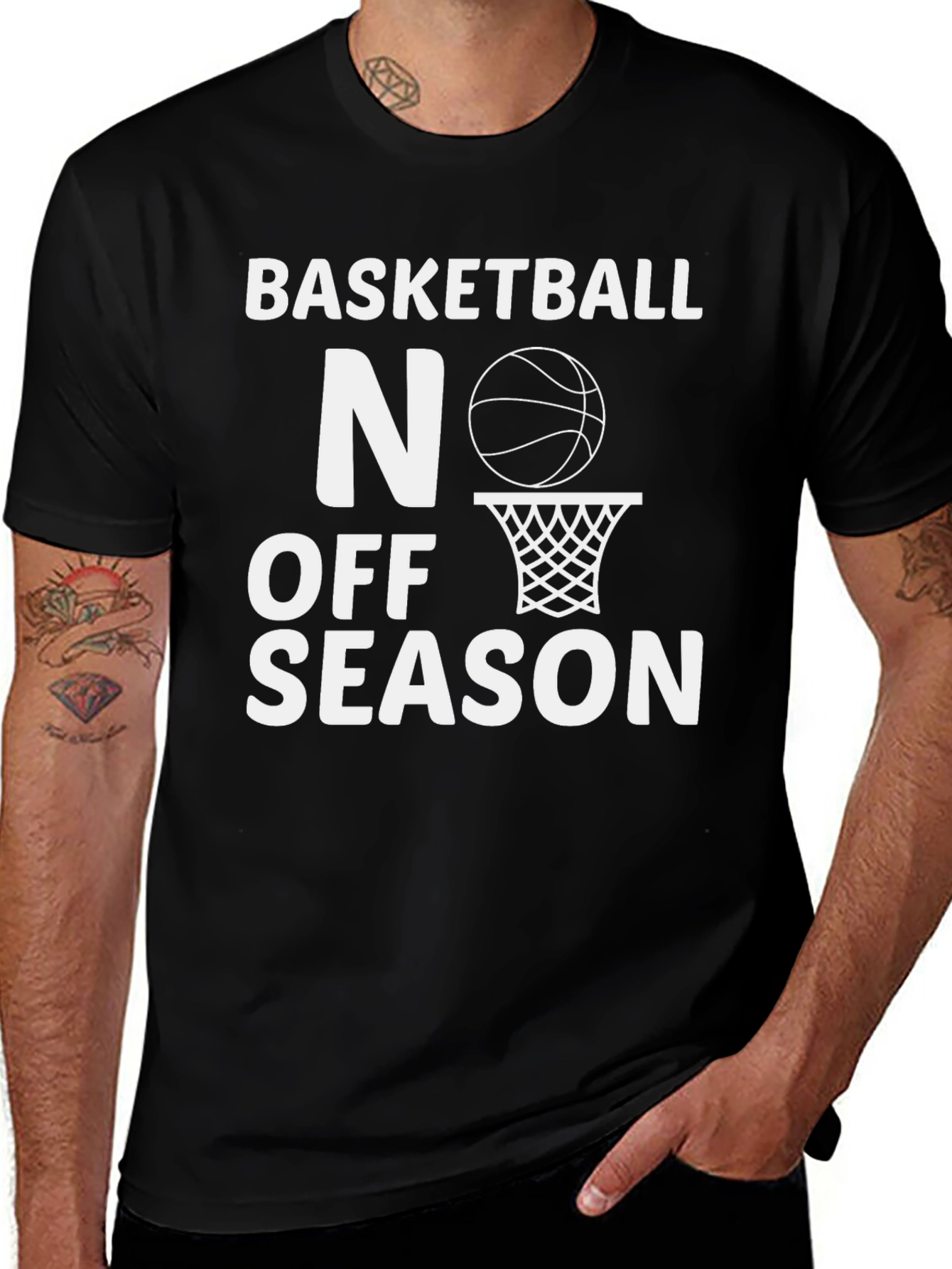 Variant 16 of Basketball No Off Season Graphic Tee