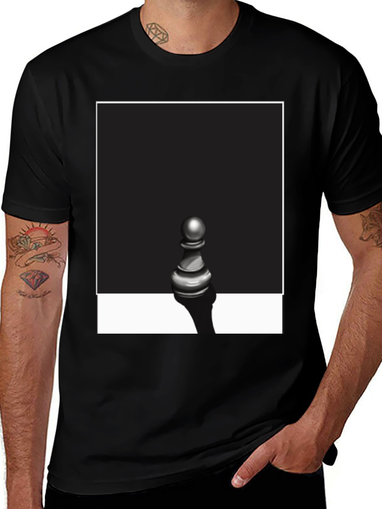 Variant 30 of Chess Pawn Graphic Tee - Stylish Unisex T-Shirt
