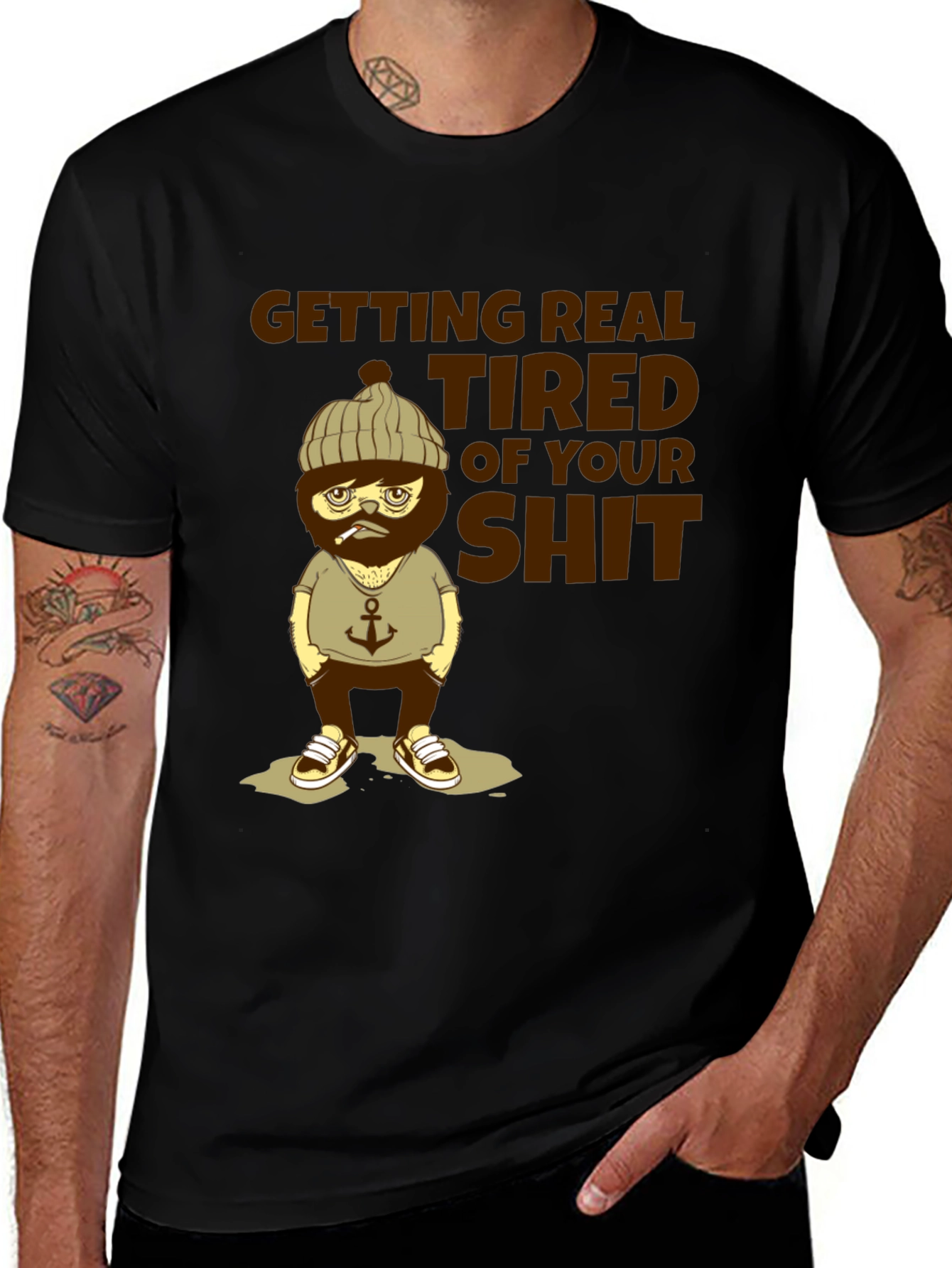 Variant 9 of "Getting Real Tired" Graphic T-Shirt