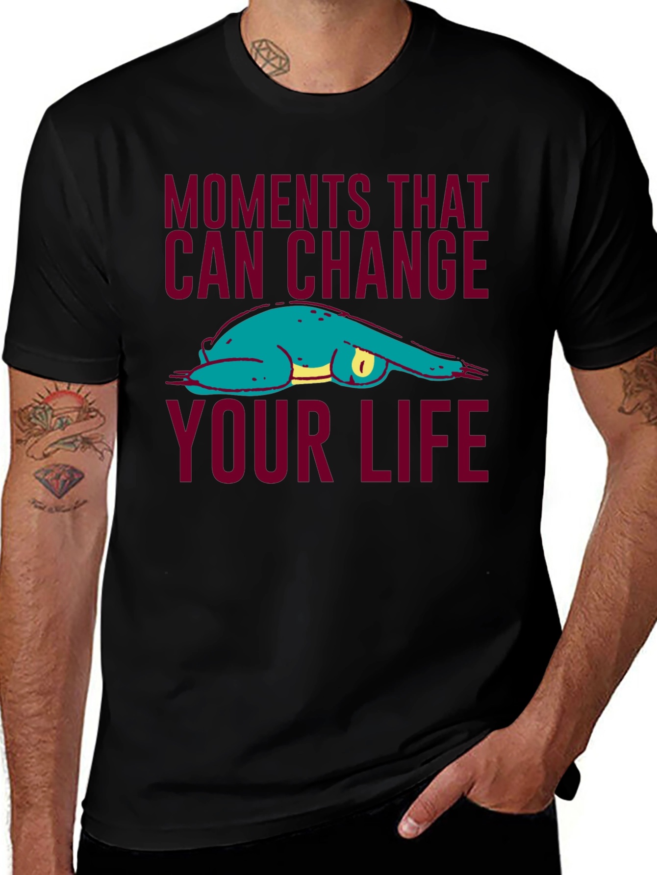 Variant 18 of Moments That Can Change Your Life Sloth T-Shirt