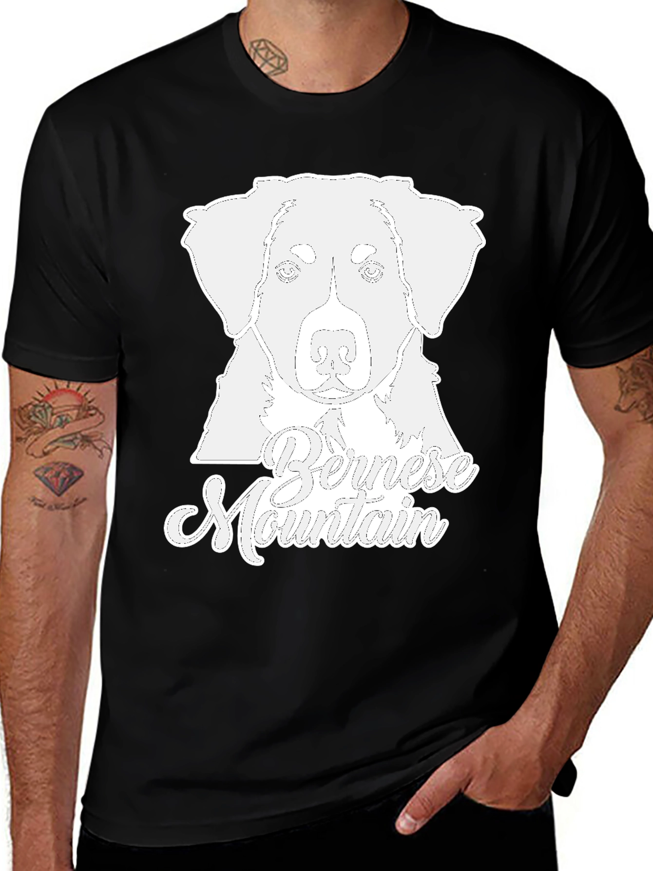 Bernese Mountain Dog T-Shirt, Dog Lover Tee